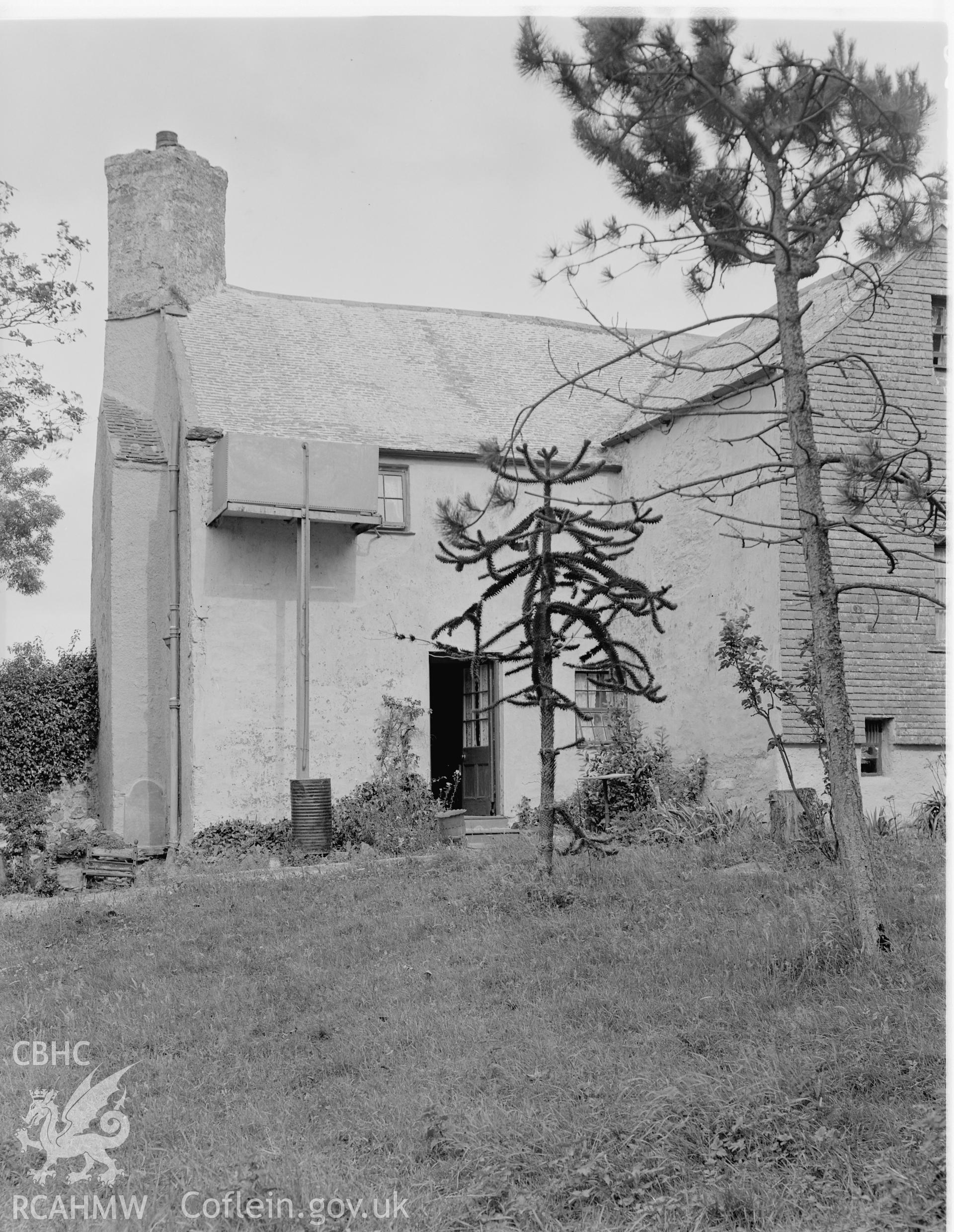 View of North part of the house from the West
