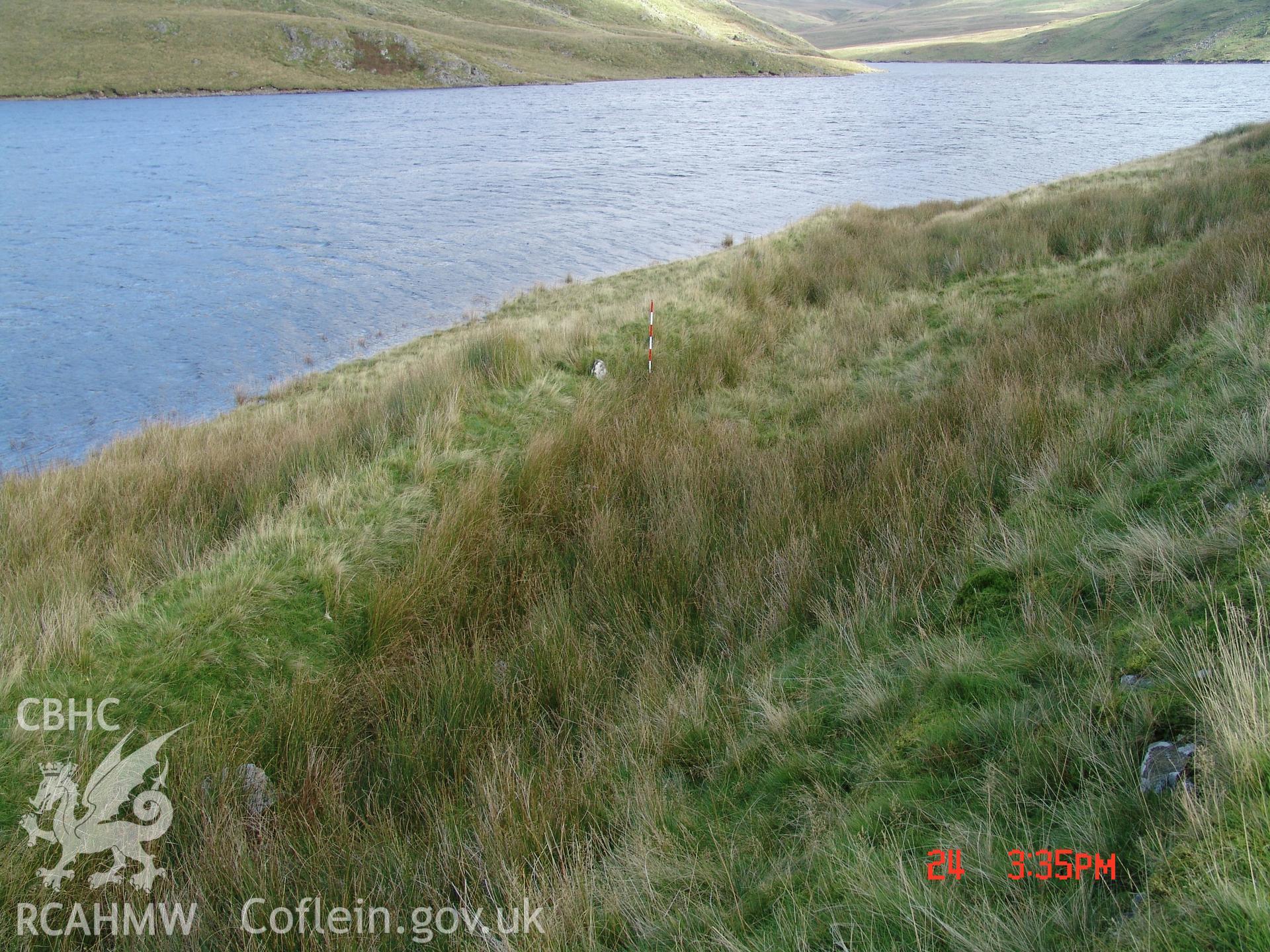 Photograph of Nant y Moch Bank III taken on 17/09/2004 by N. Phillips during an Upland Survey undertaken by Cambrian Archaeological Projects.