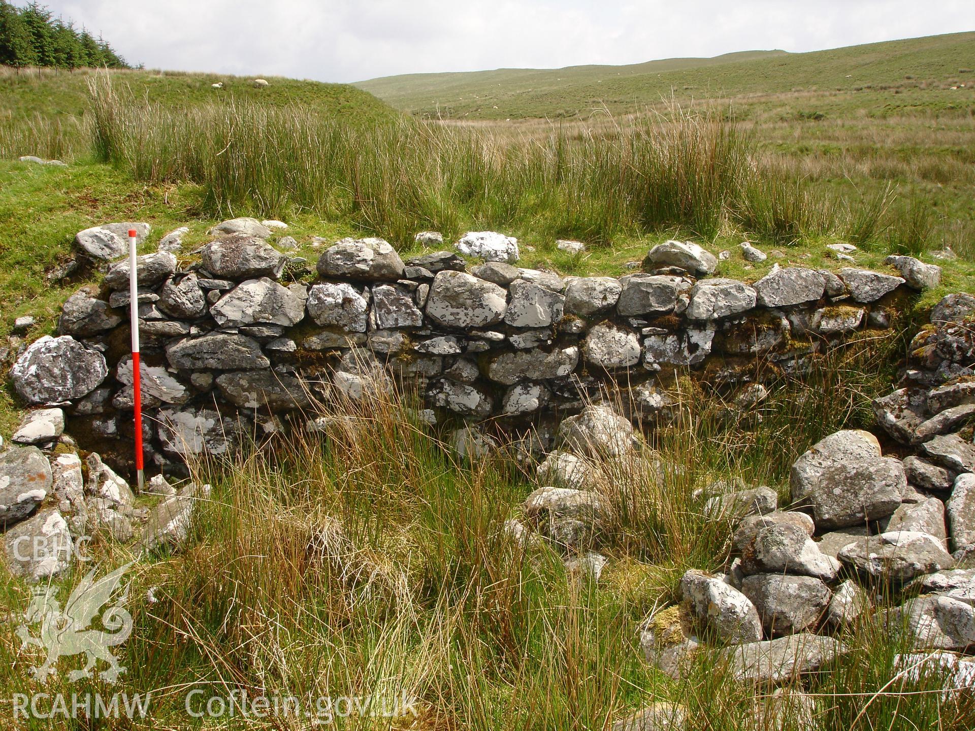 Photograph of LLuest Fawr Deserted Rural Settlement taken on 11/06/2005 by R.P. Sambrook during an Upland Survey undertaken by Trysor Archaeology.