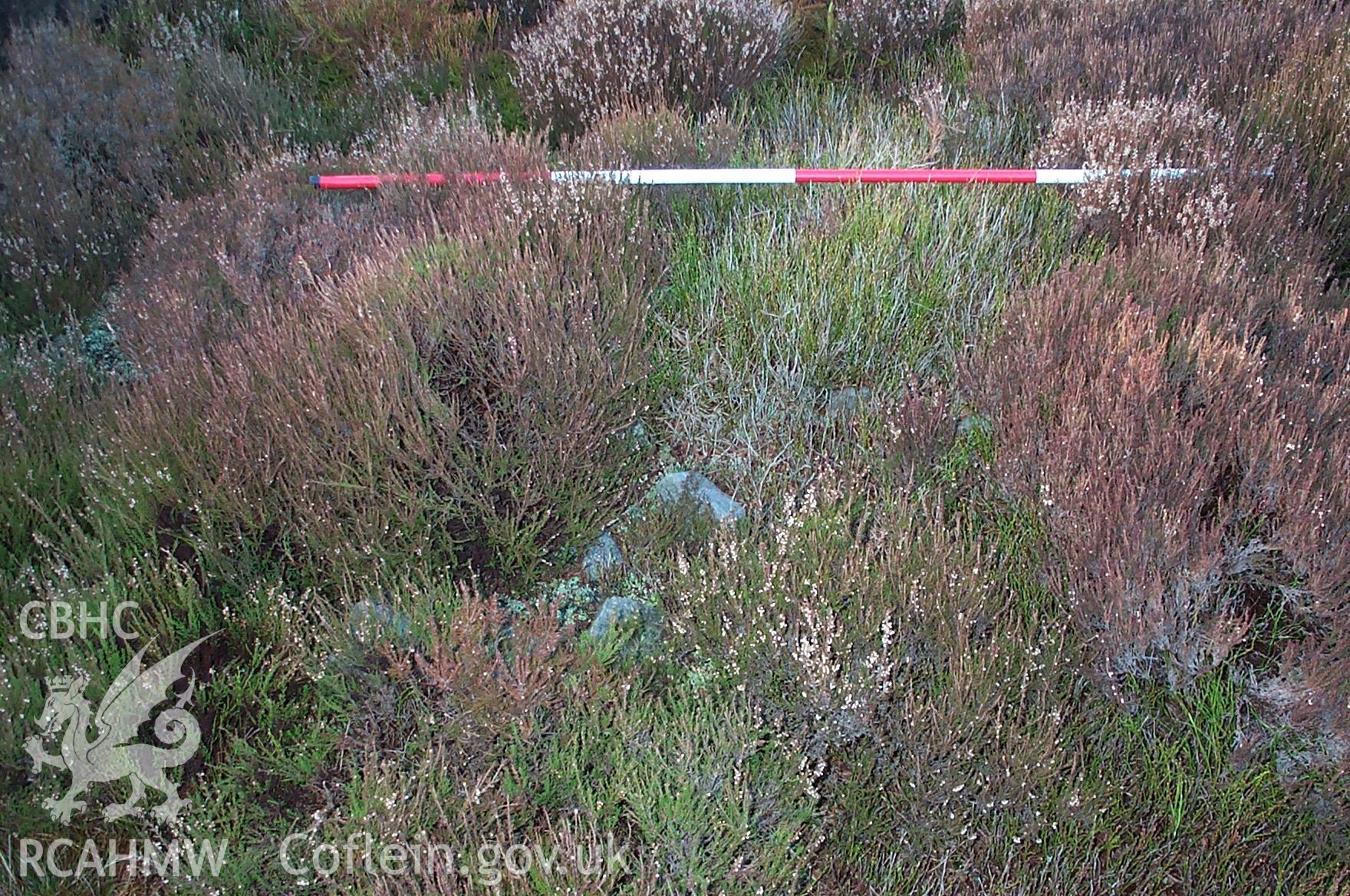 Digital photograph of Ruabon Mountain Grouse Butt taken on 11/02/2003 by Oxford Archaeology North during the Ruabon Mountain Upland Survey
