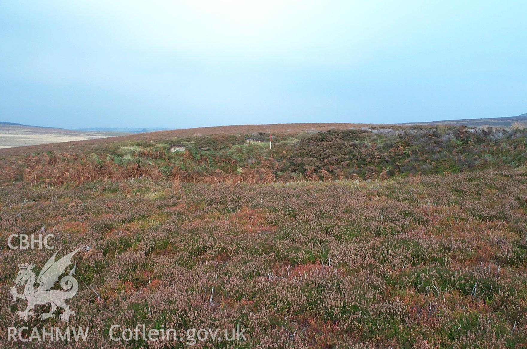 Digital photograph of Gwter Siani Shaft taken on 10/10/2002 by Oxford Archaeology North during the Ruabon Mountain Upland Survey