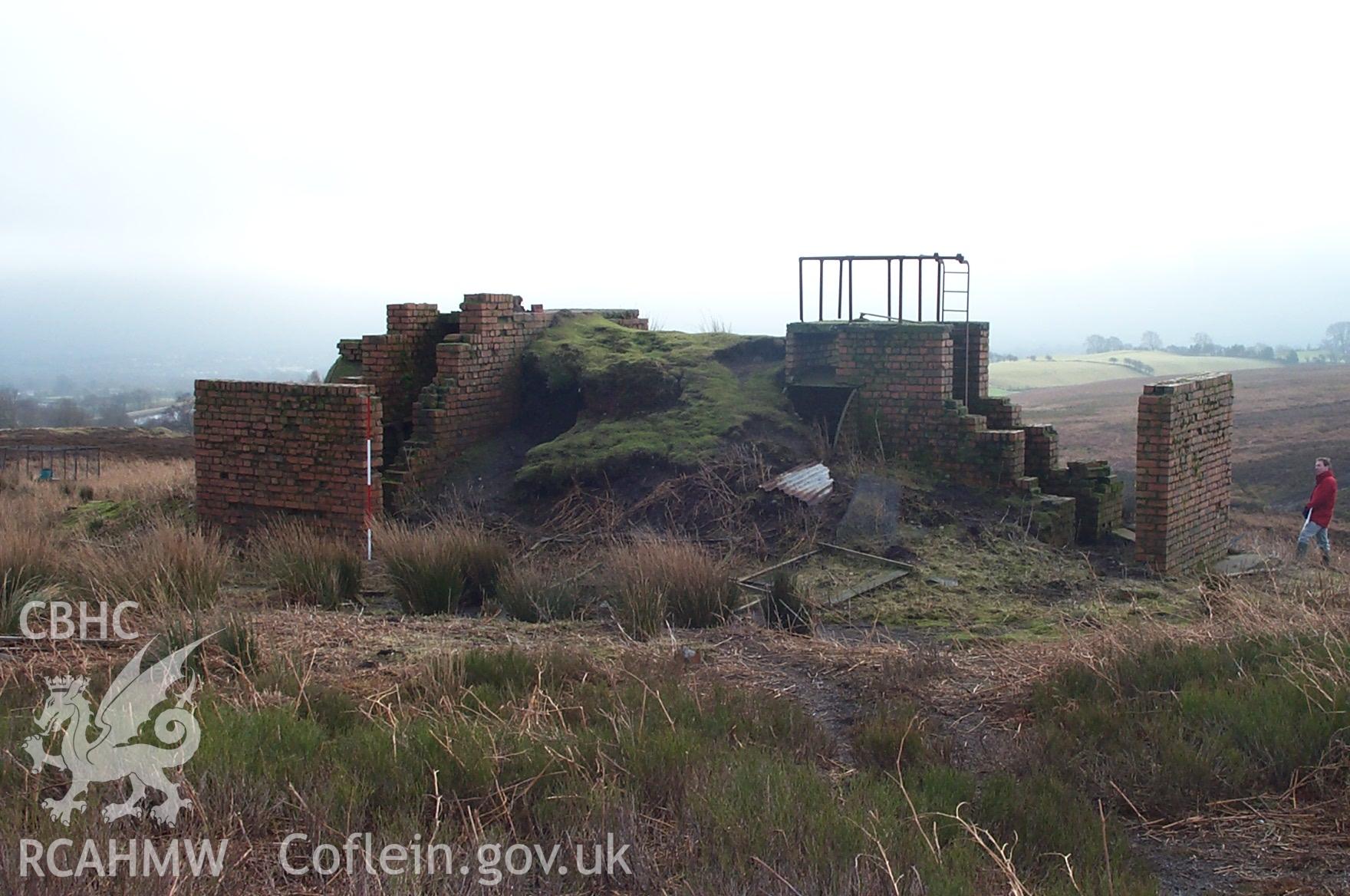Digital photograph of Mountain Lodge Powder Store taken on 11/02/2003 by Oxford Archaeology North during the Ruabon Mountain Upland Survey