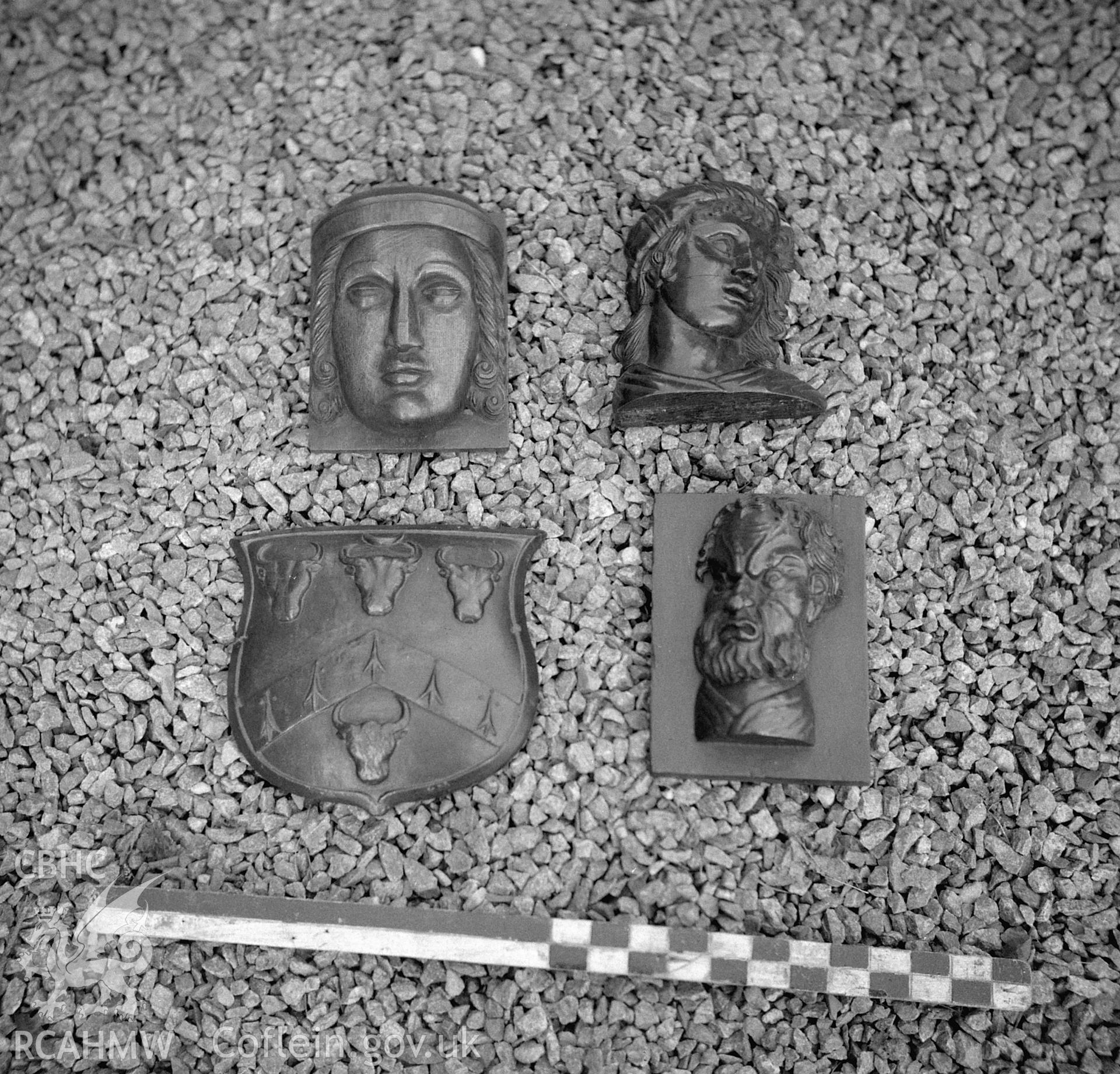 View of finds