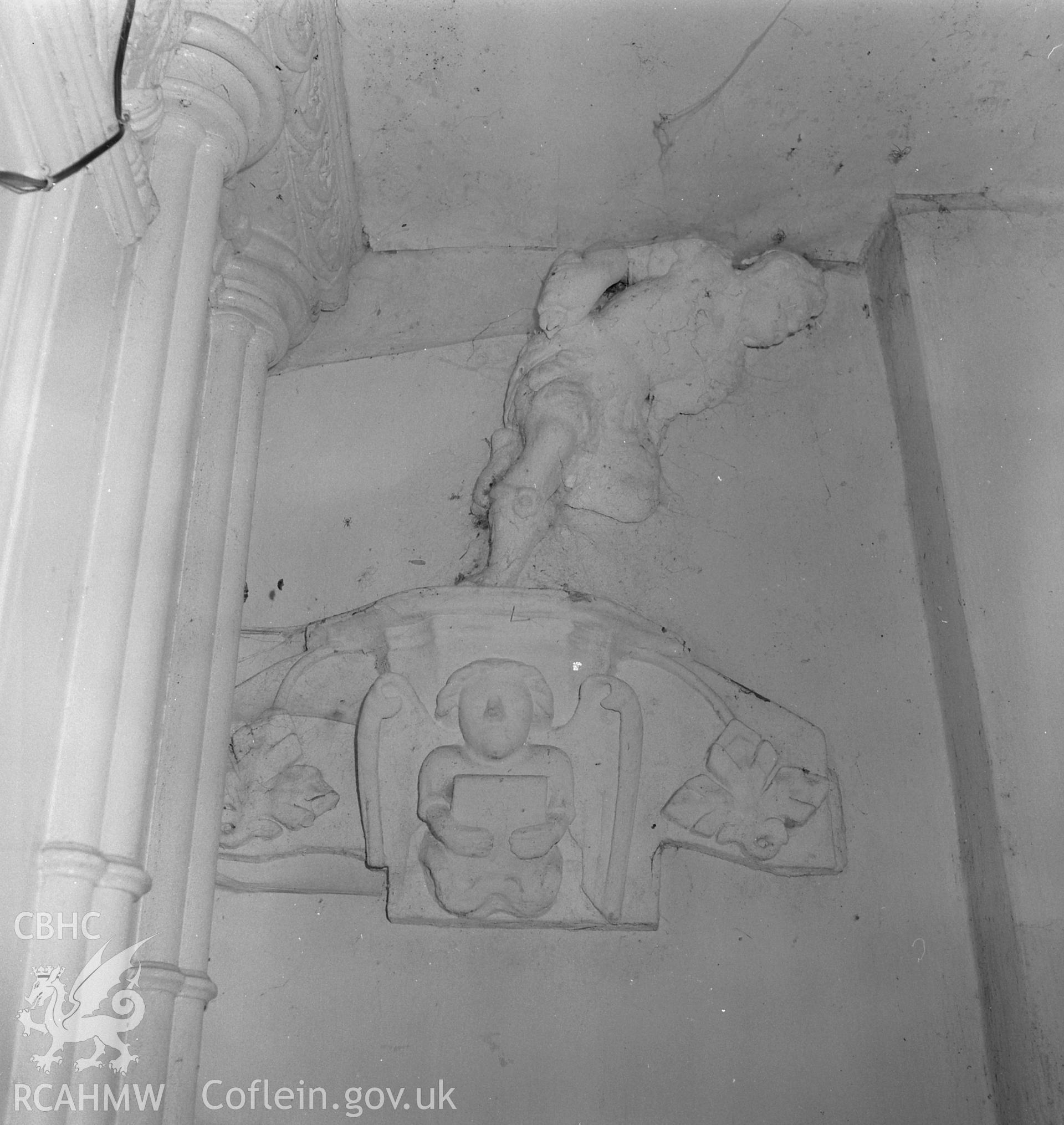View of misericord