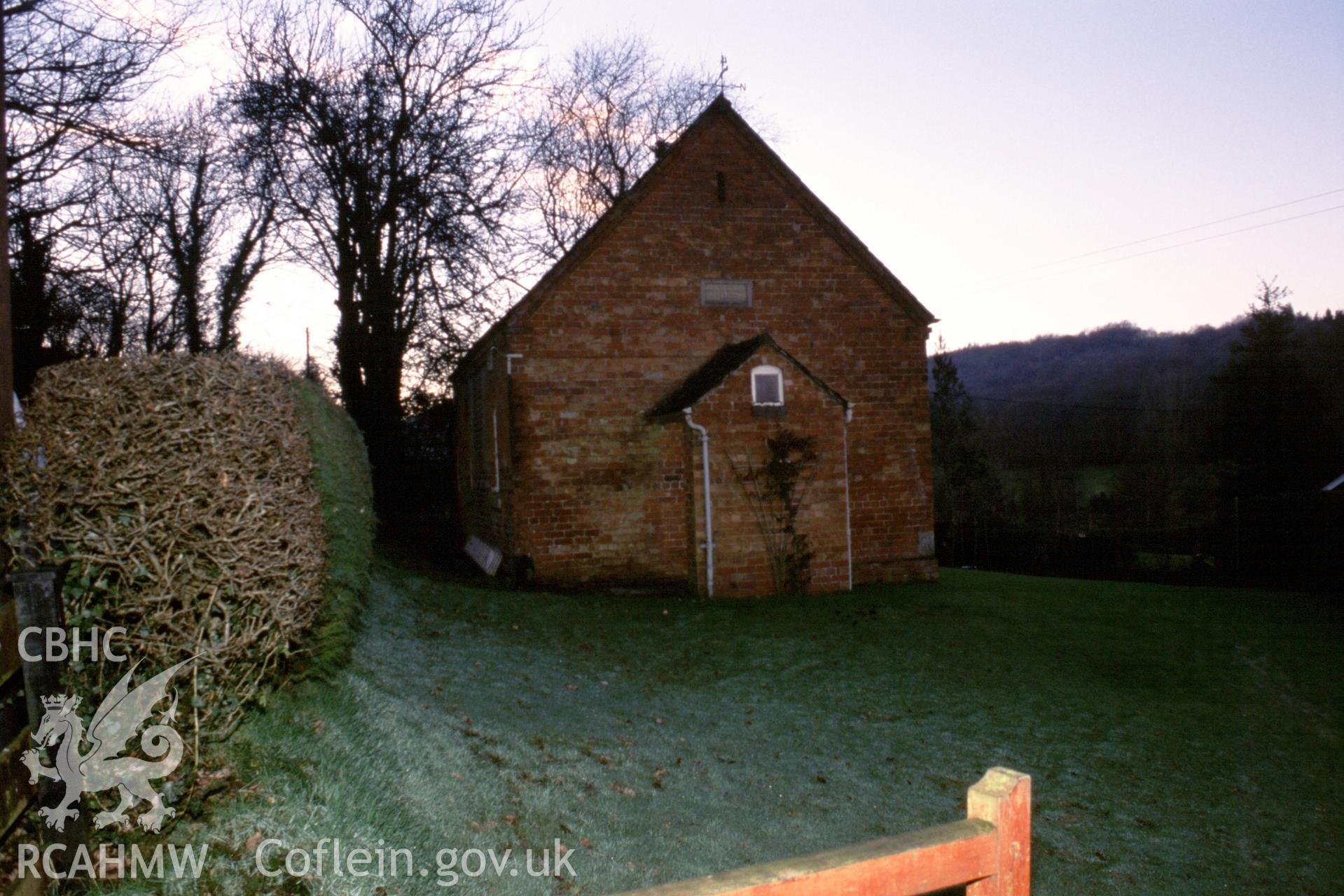 Exterior, front gable & porch