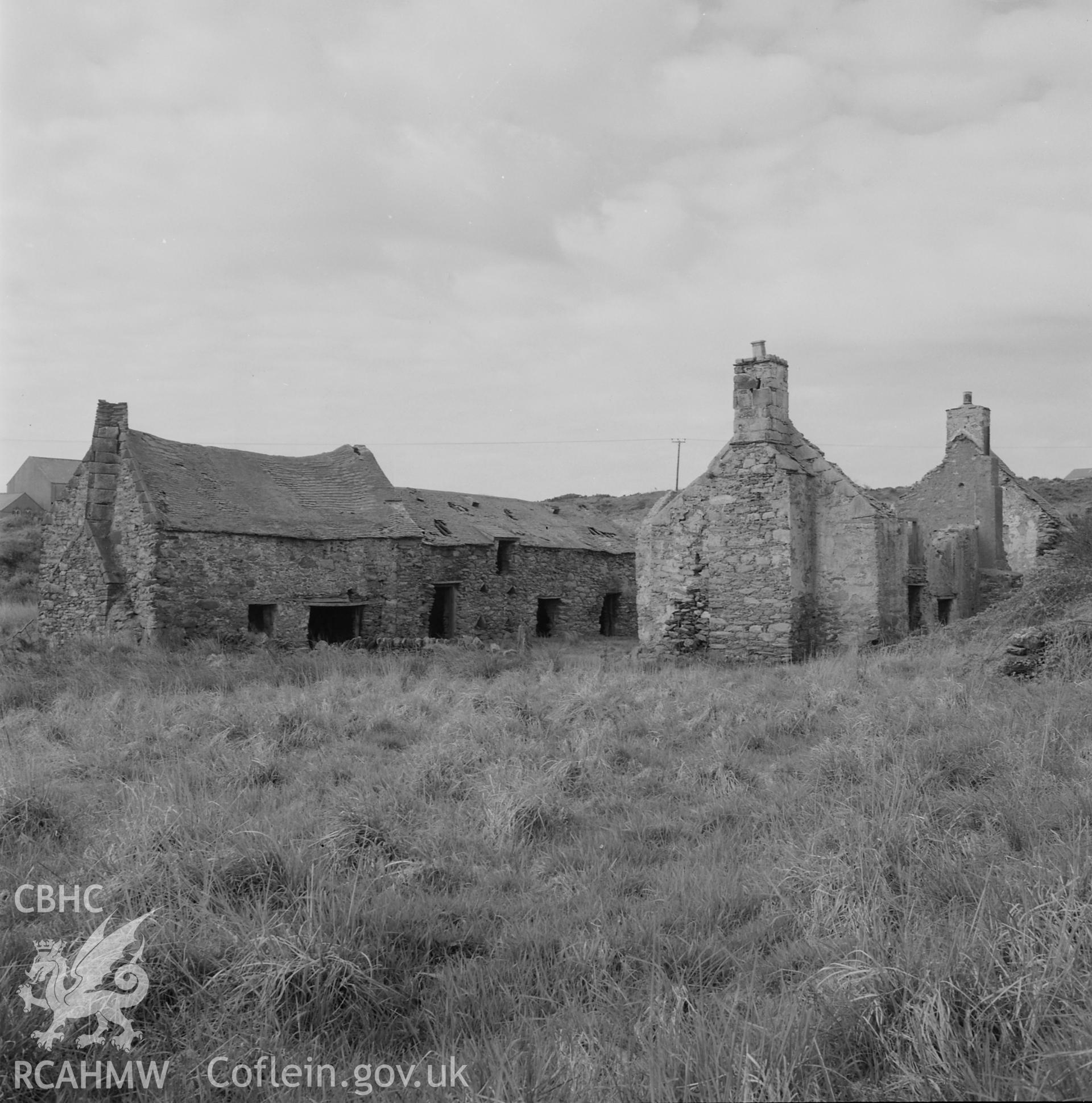 General view of house and outbuildings