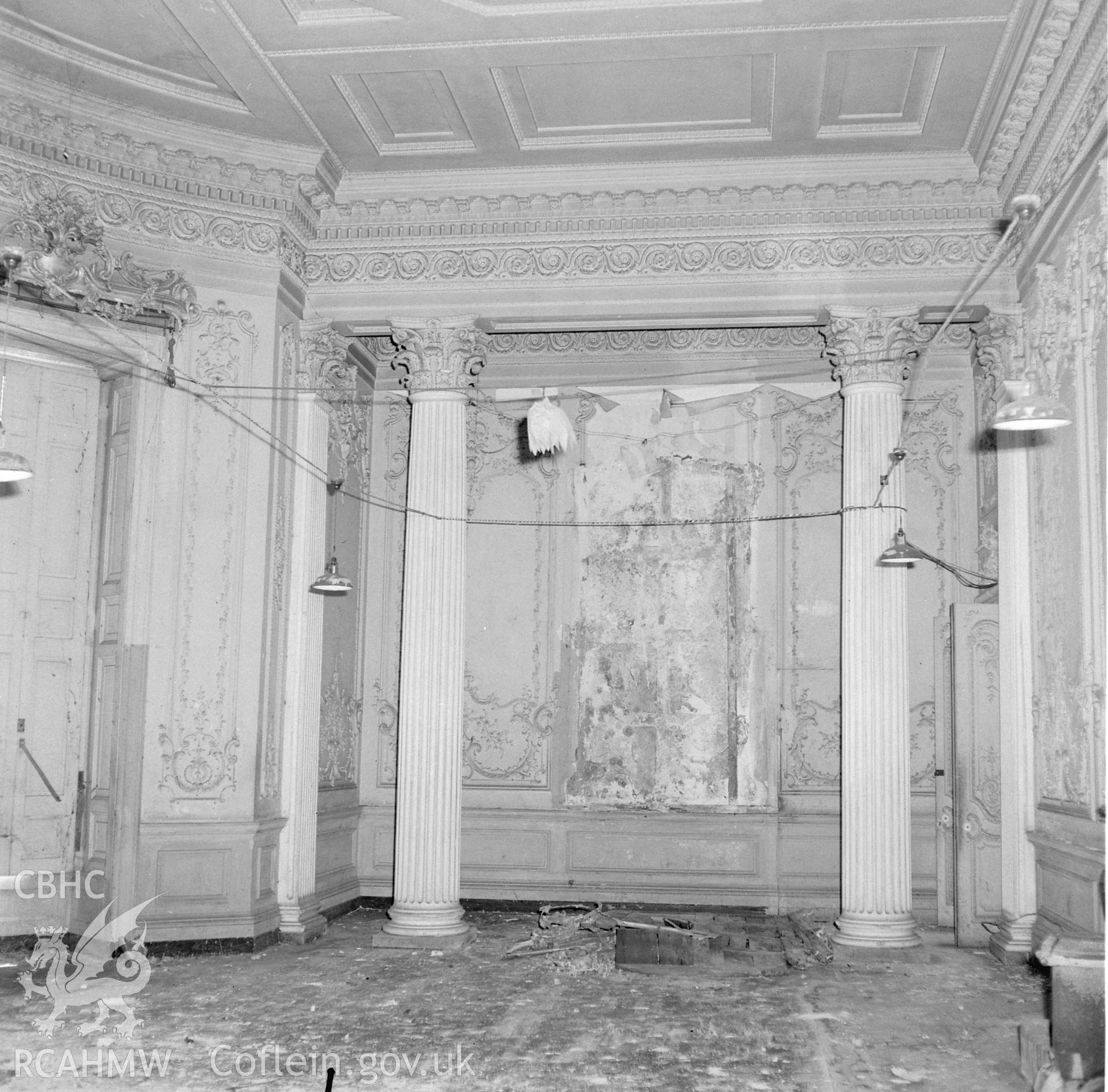 View of column