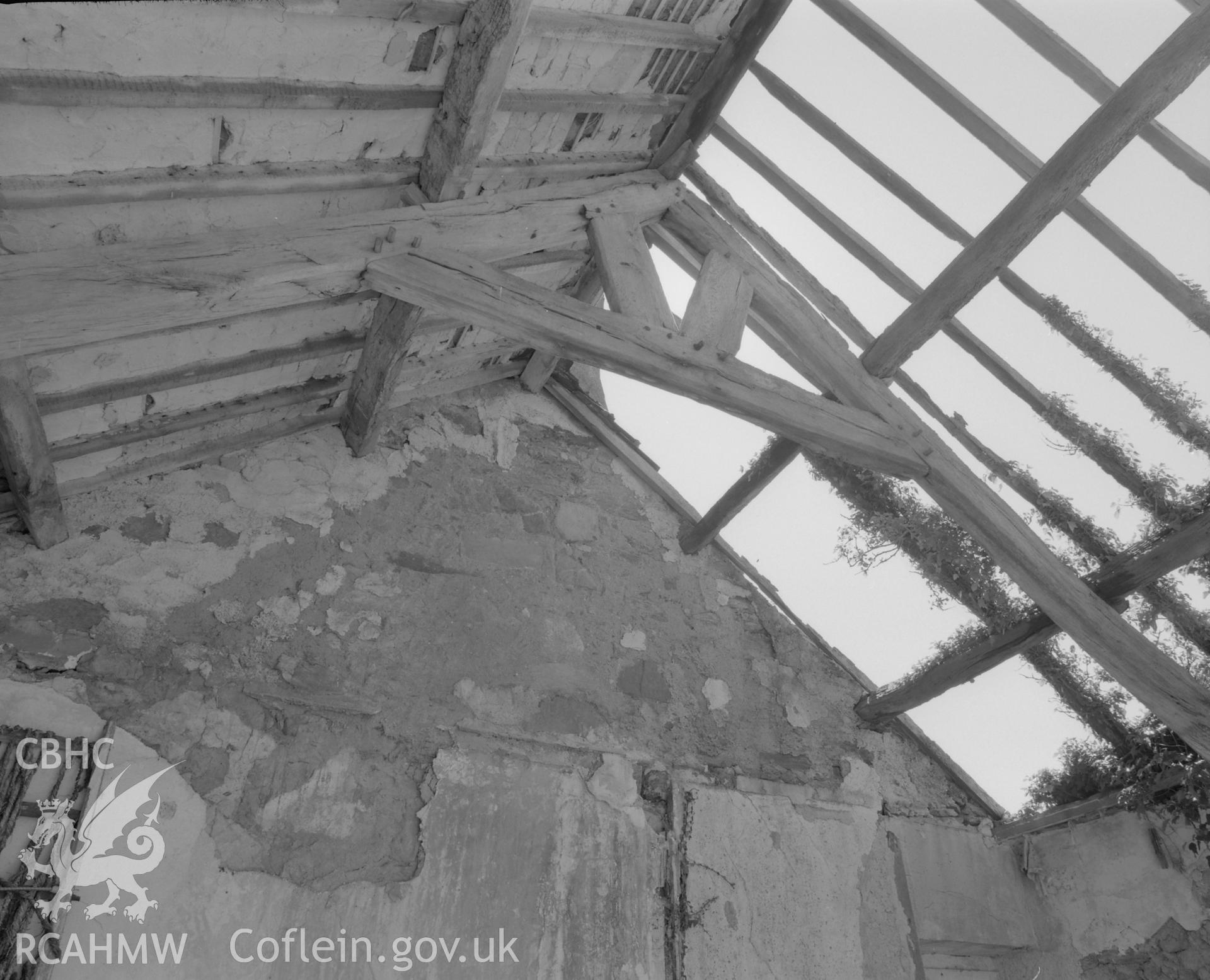 Trusses over hall