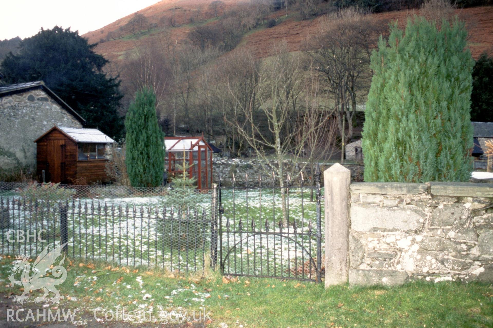 Exterior, site of former chapel