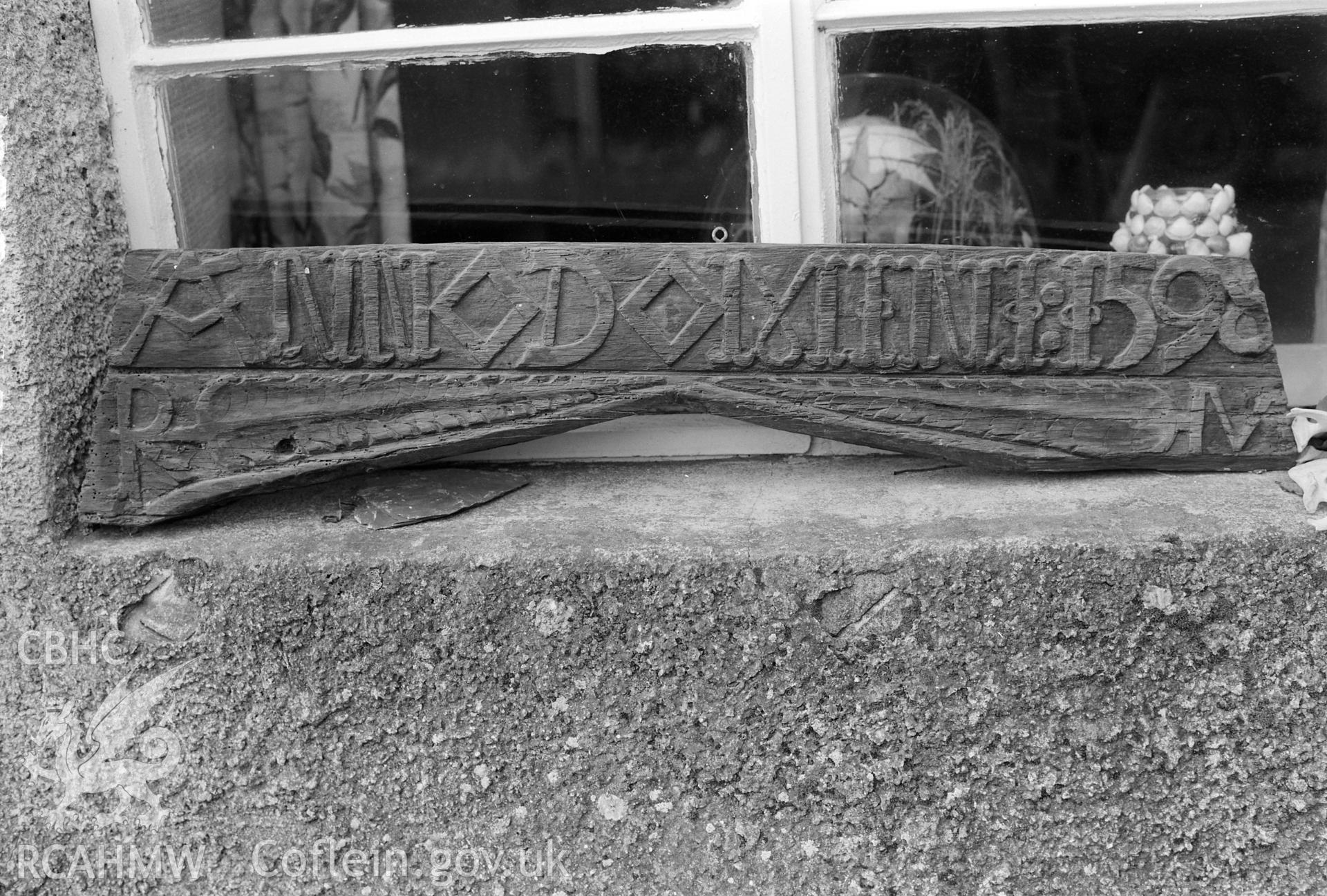 Detail of inscribed doorhead