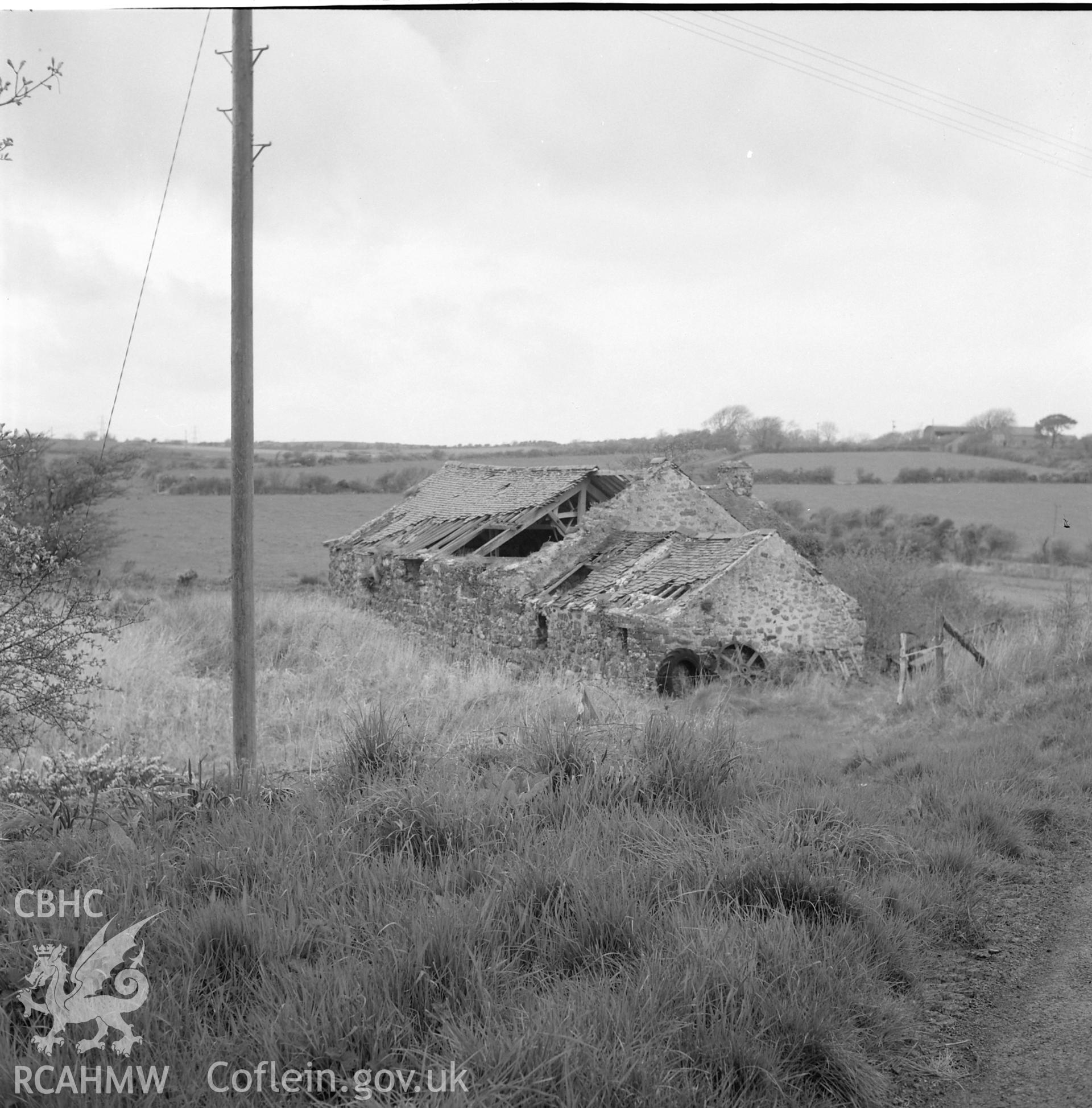 General view of house and outbuildings
