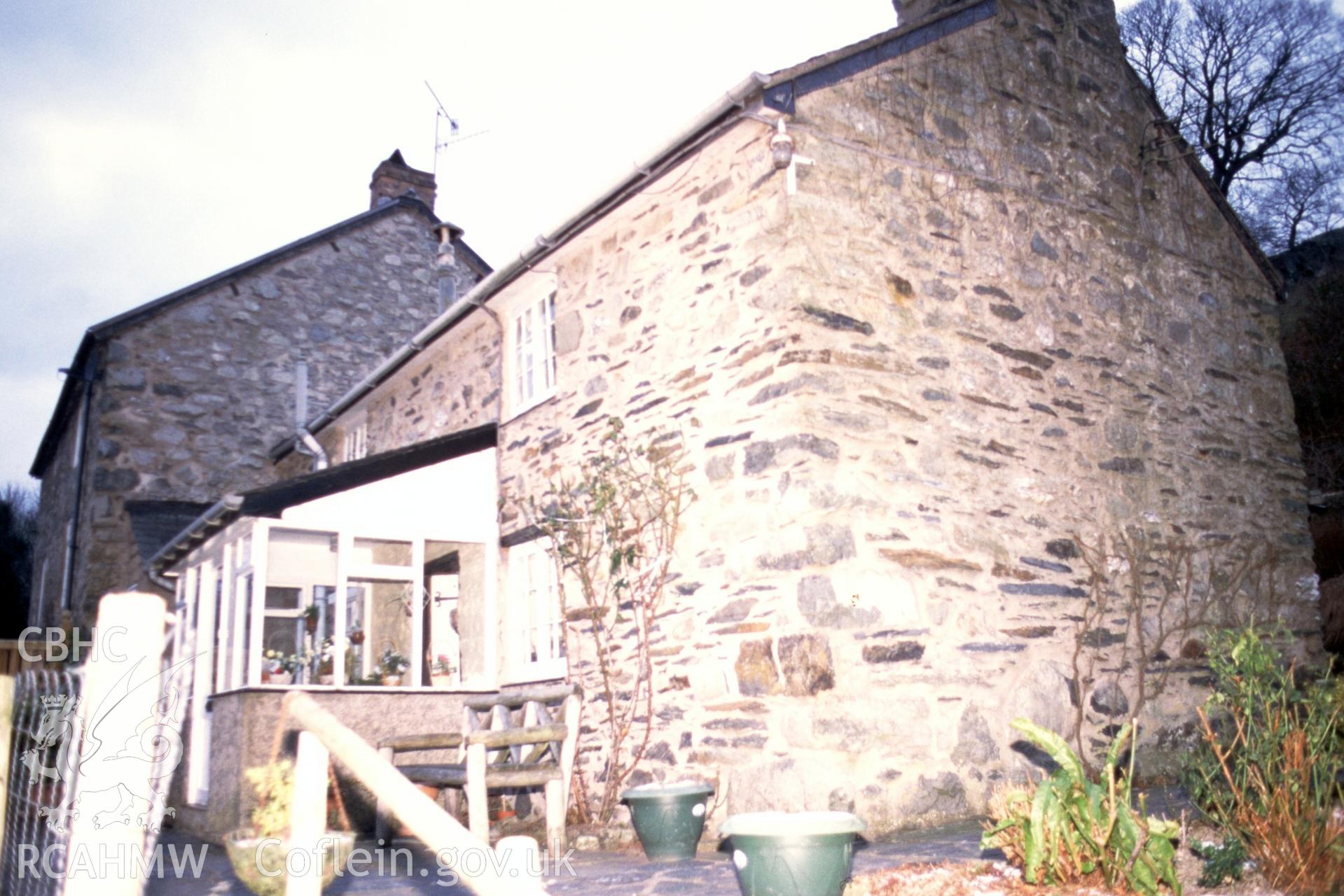Exterior, garden elevation