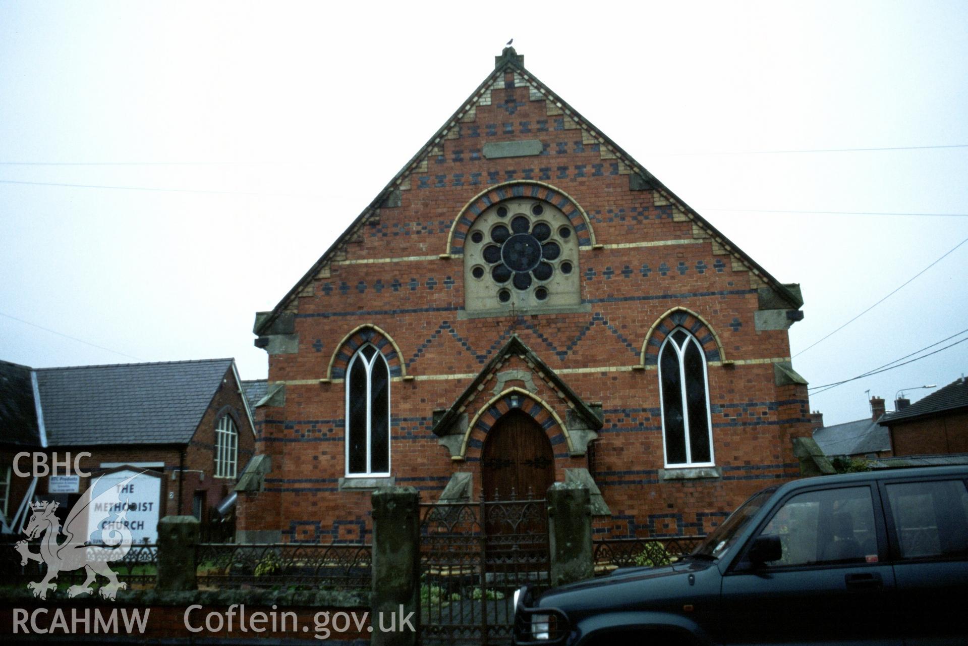 Exterior, front gable entry & LH side elevation.