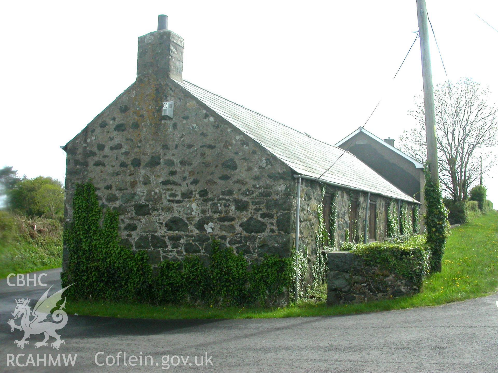Exterior, chapel rear to main road