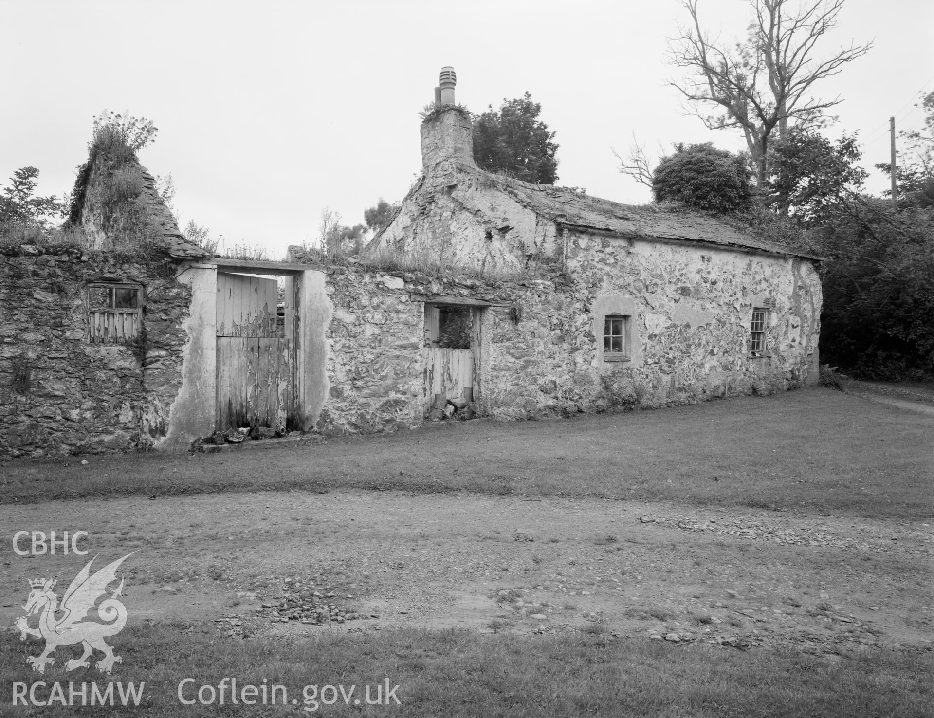 Exterior, North elevation - rear of house.