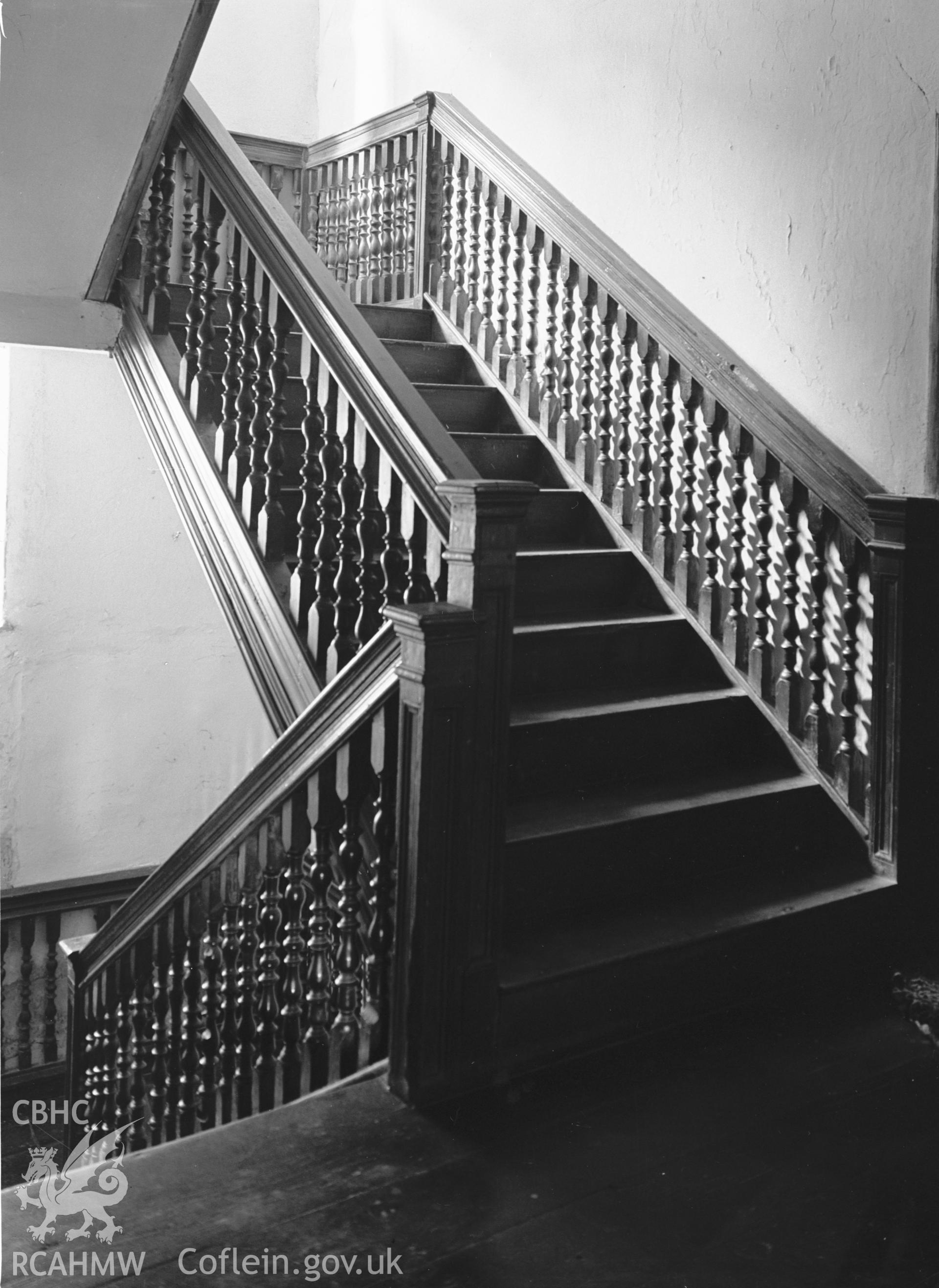 Staircase from landing