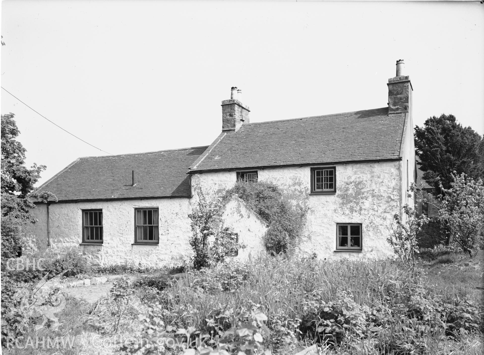 Exterior view showing the new school.