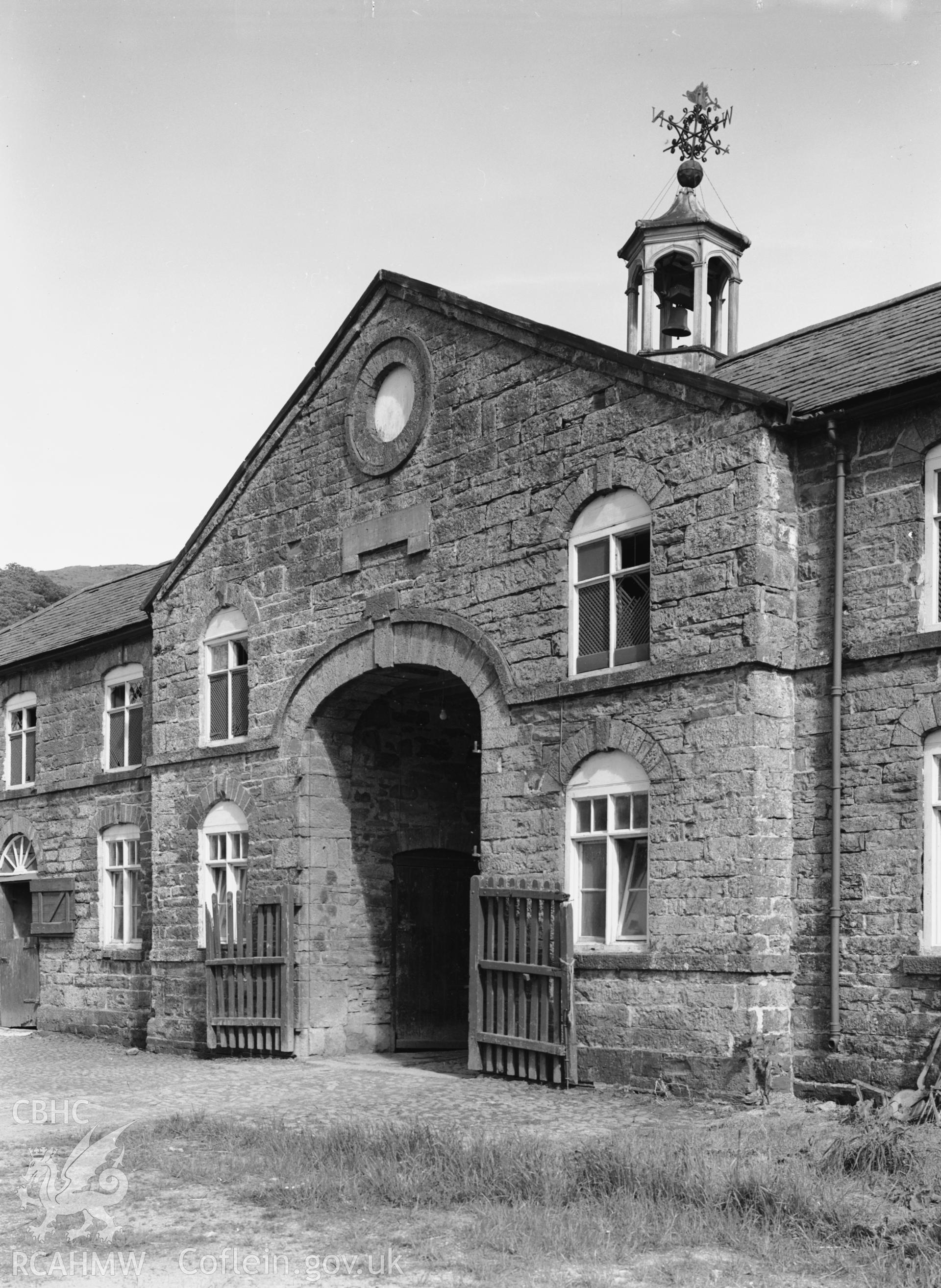 Stables entrance from NW