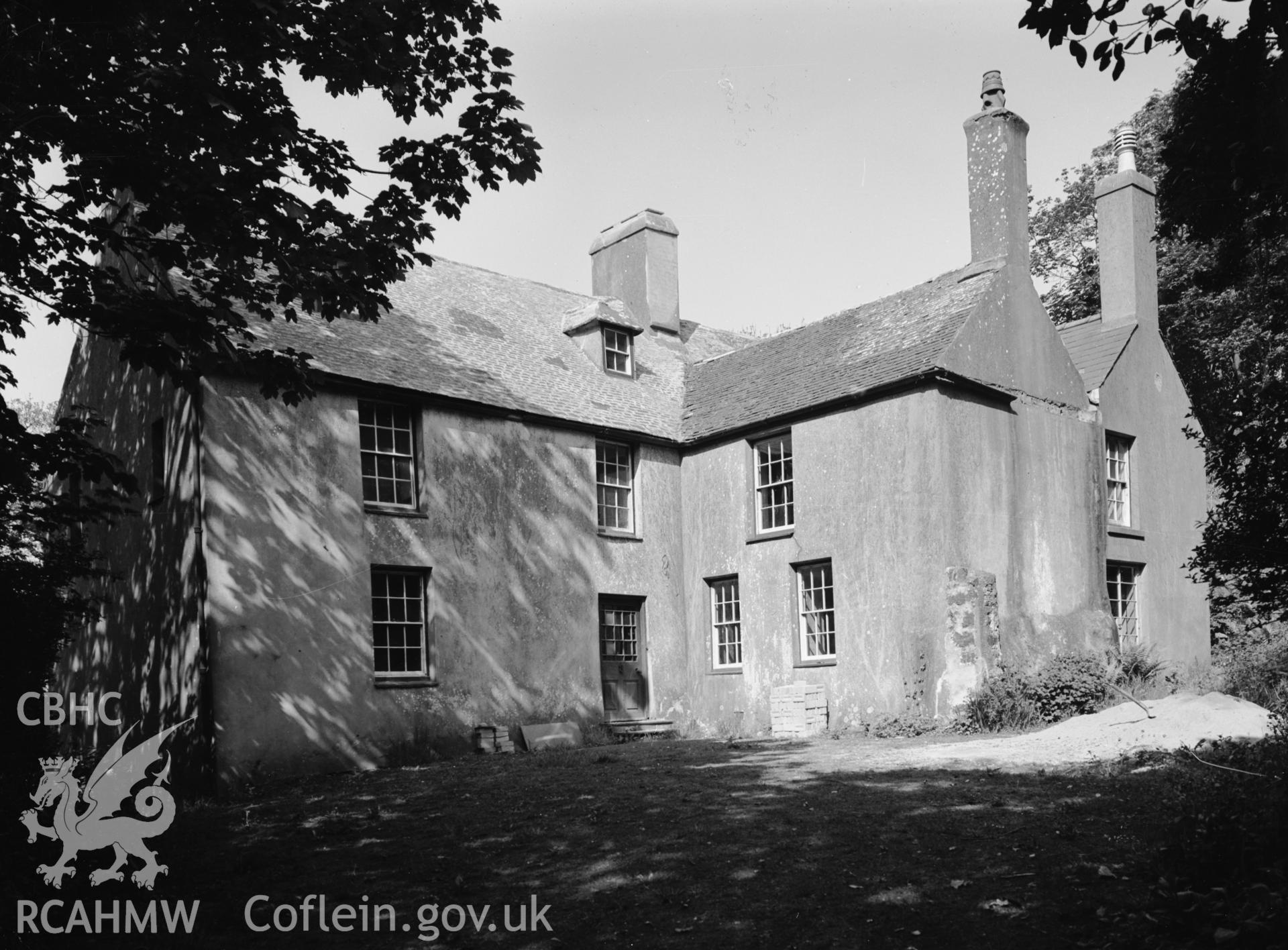 Exterior view from the south-east.