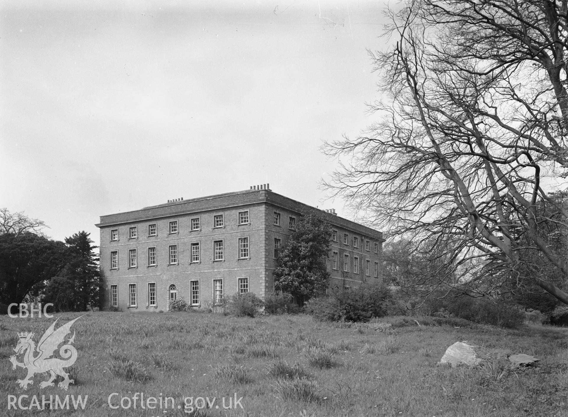 View of house from the south