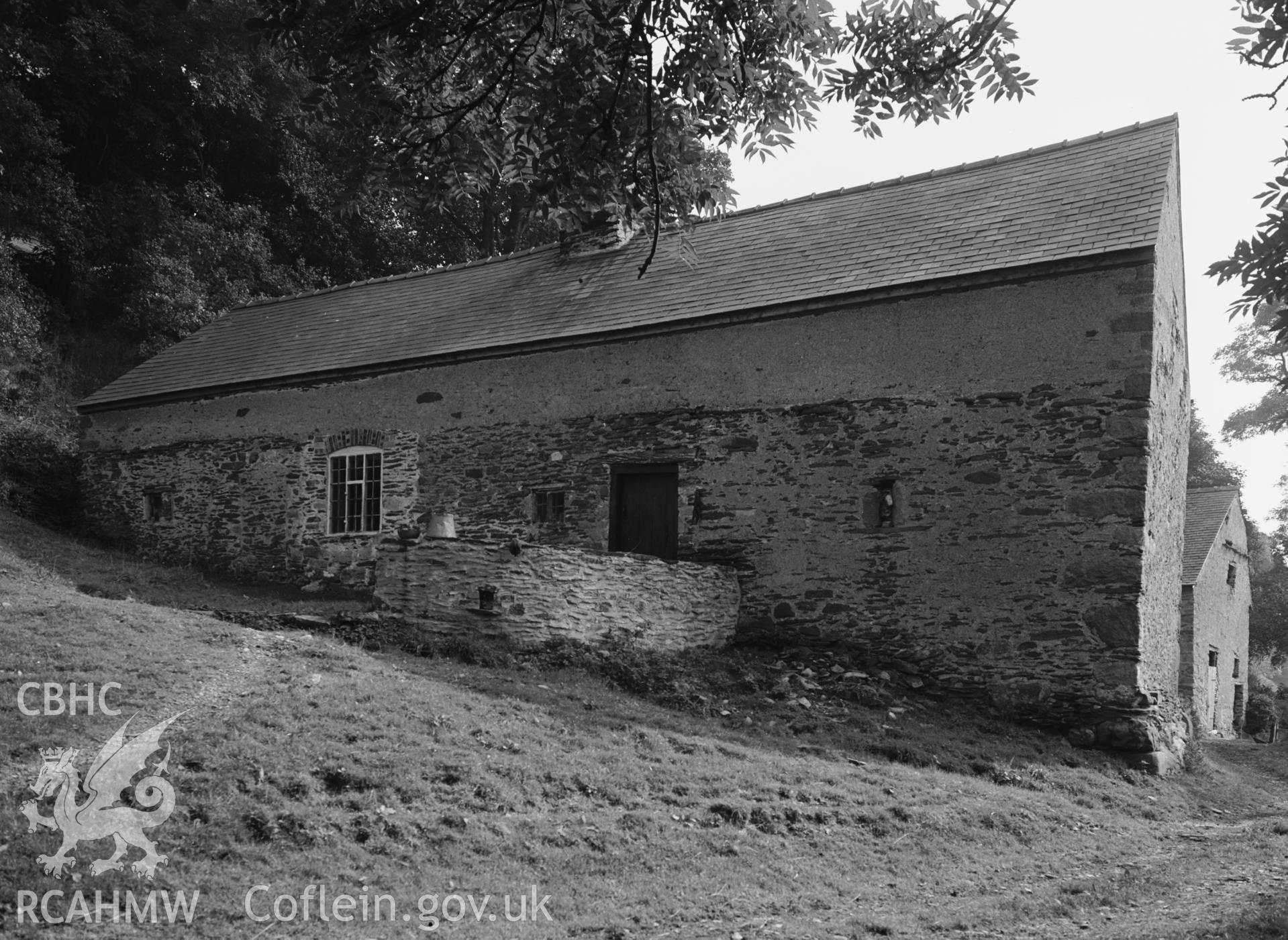 Exterior: the house from the SW