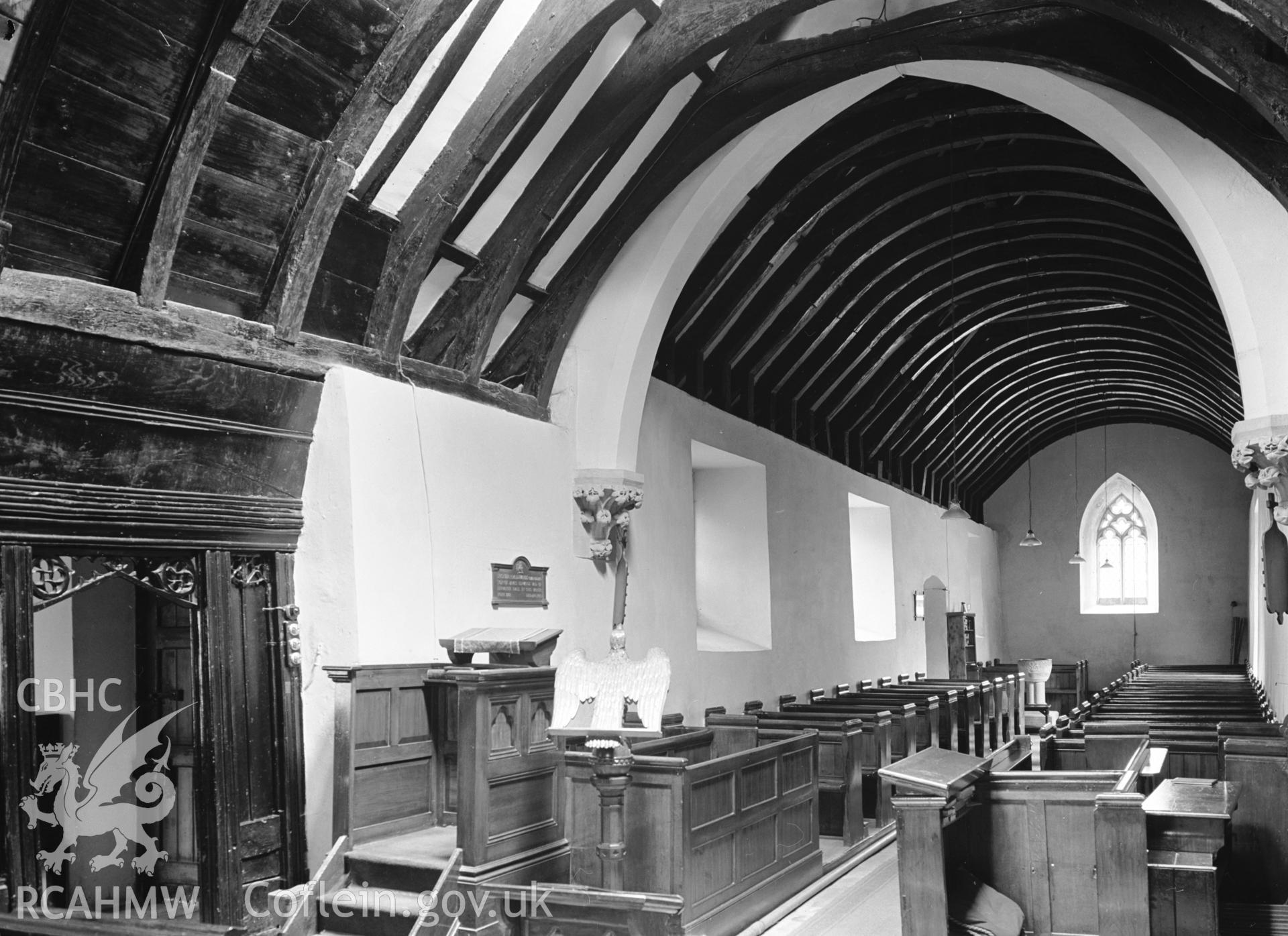 Interior view looking south-west.