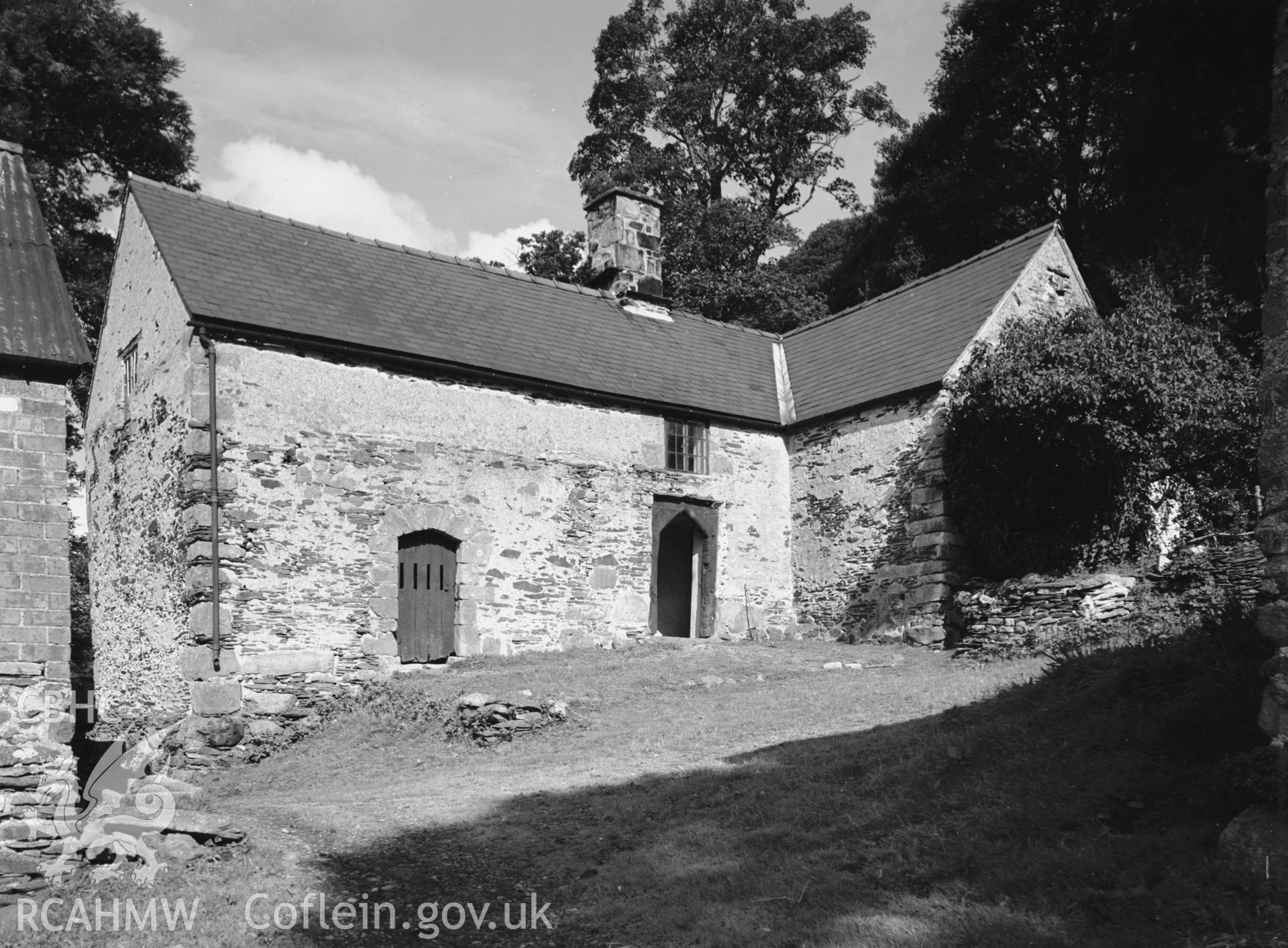 Exterior: the house from the SE