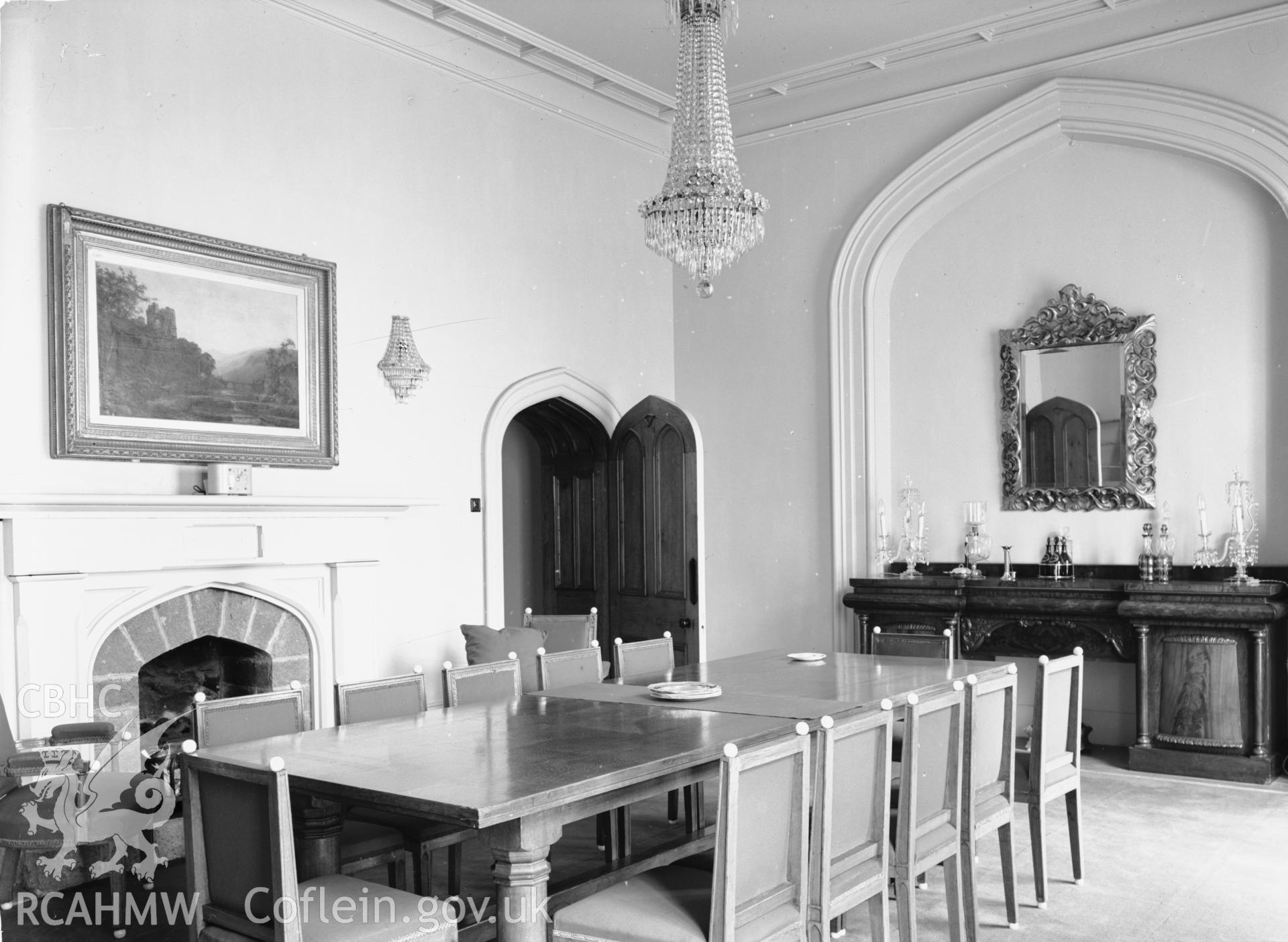 Interior view from the gallery looking east.