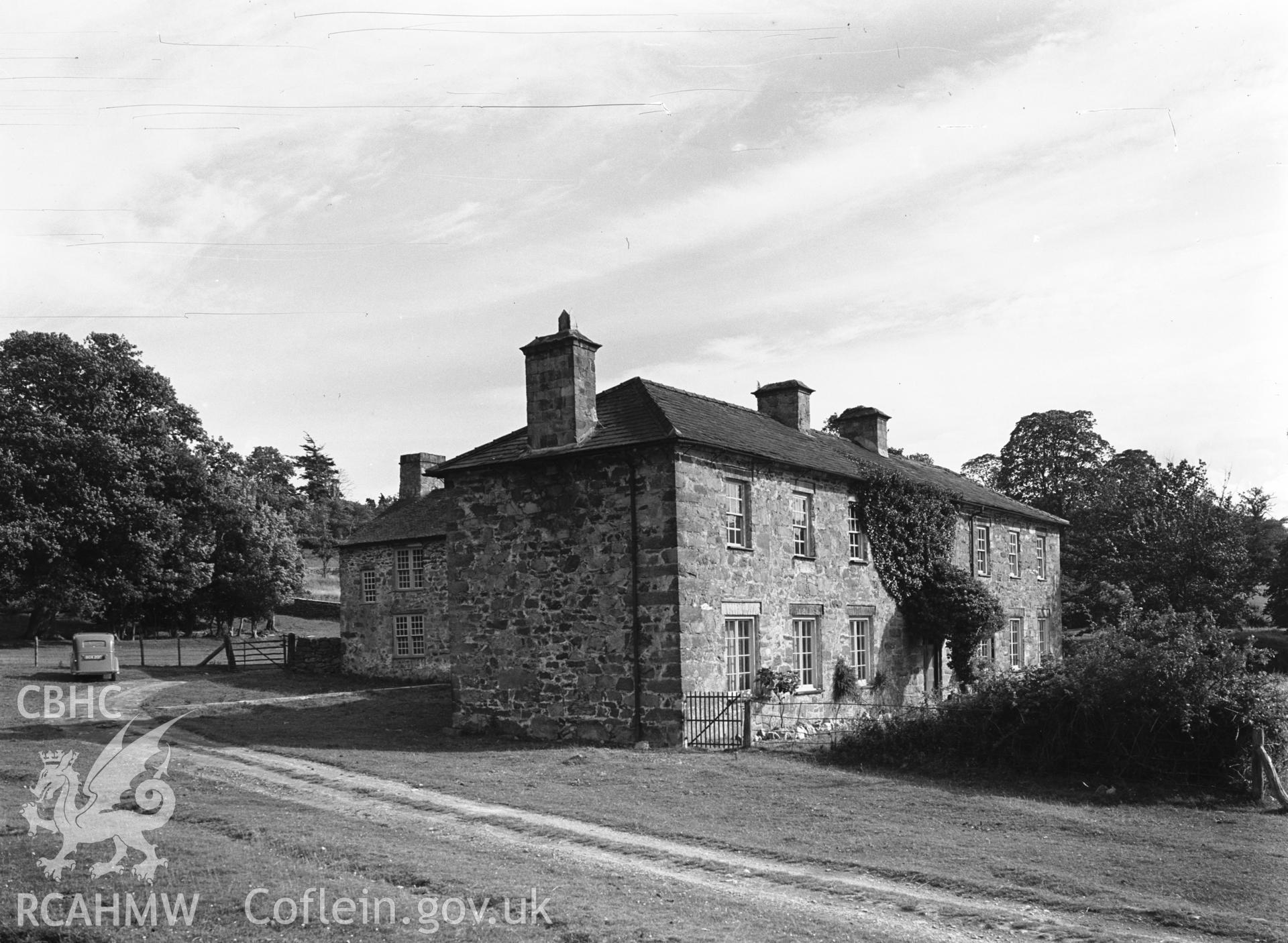 Exterior view from the north-west.