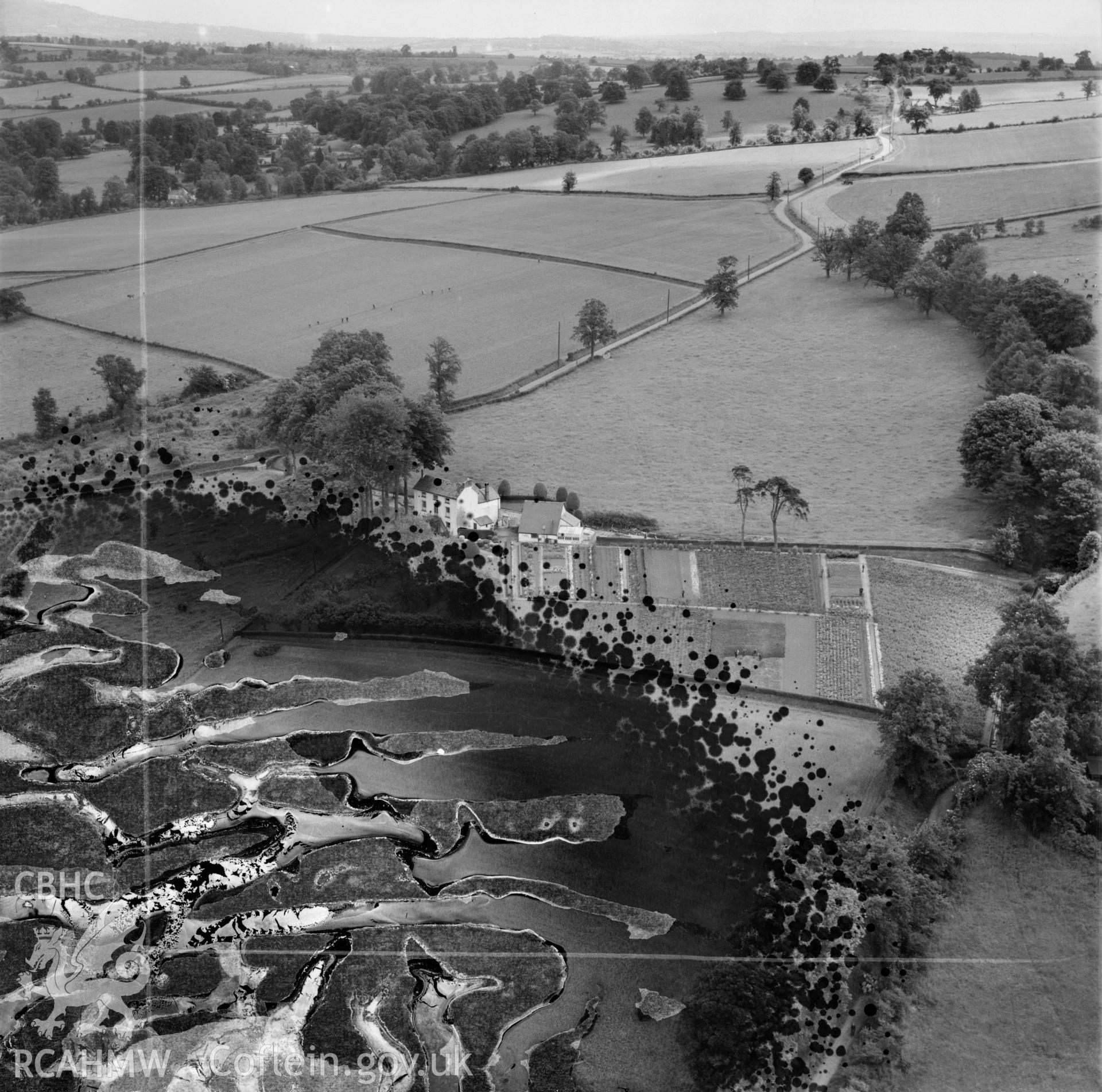 View of Maindiff farm and nursery