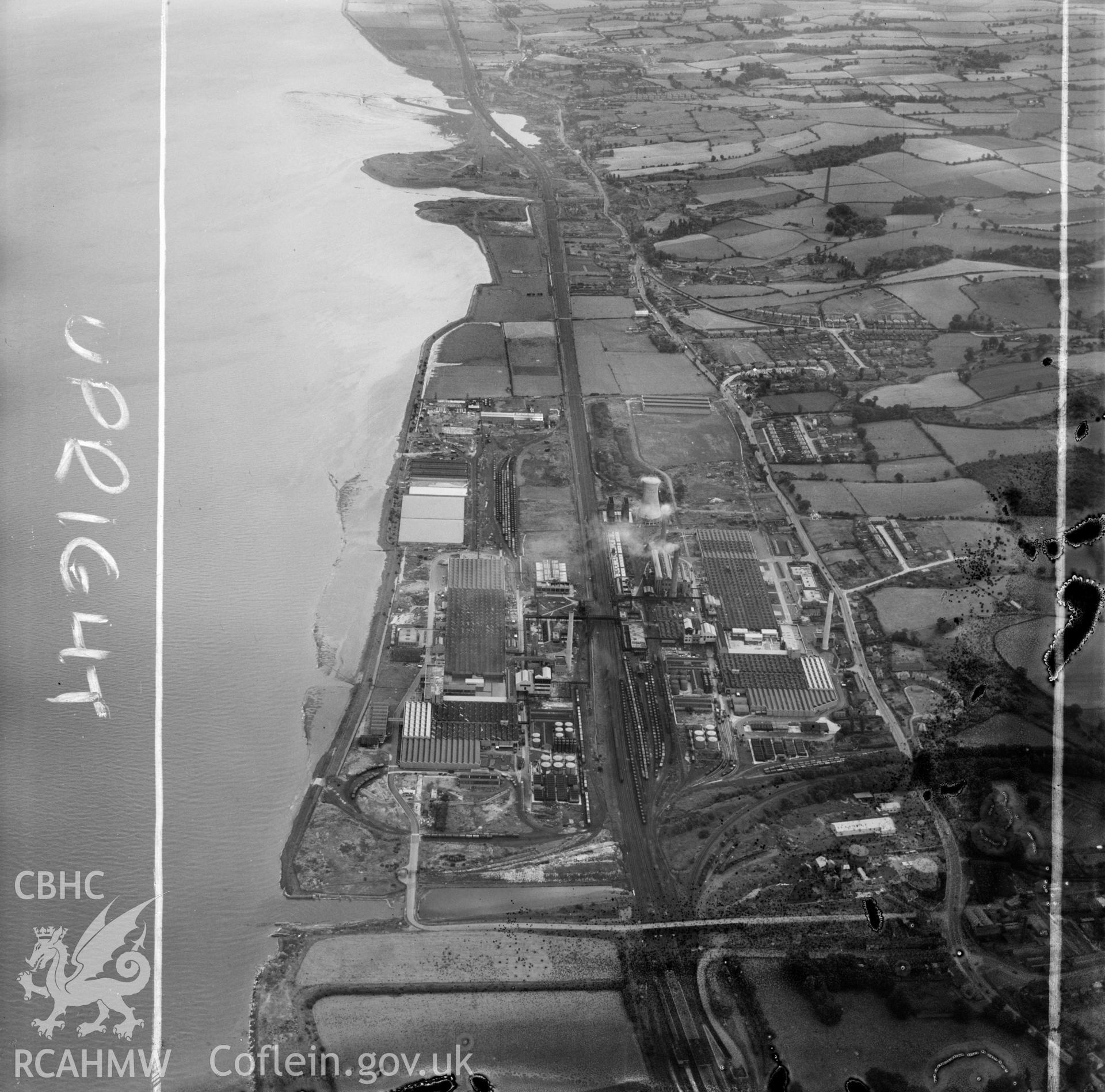 View of Courtaulds Ltd., Greenfields Works, Holywell