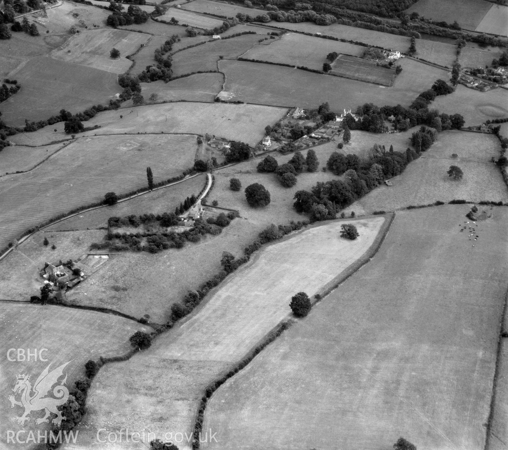 View showing Summerleas, Dixton, labelled "S.W.B. Summers, Monmouth".