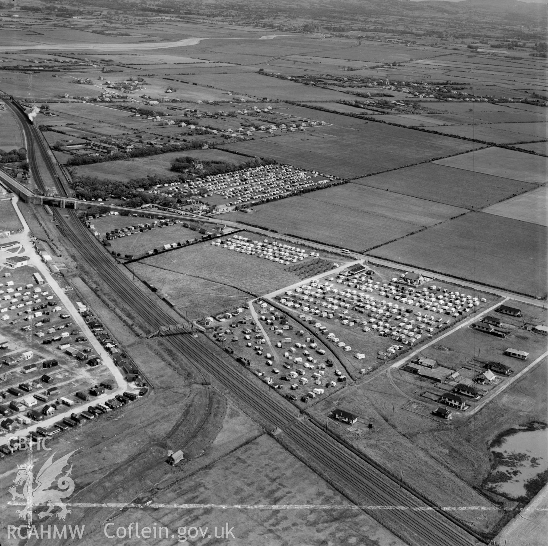 View of Winkups Holiday Camp. Fyd, commissioned by W.H.Smith