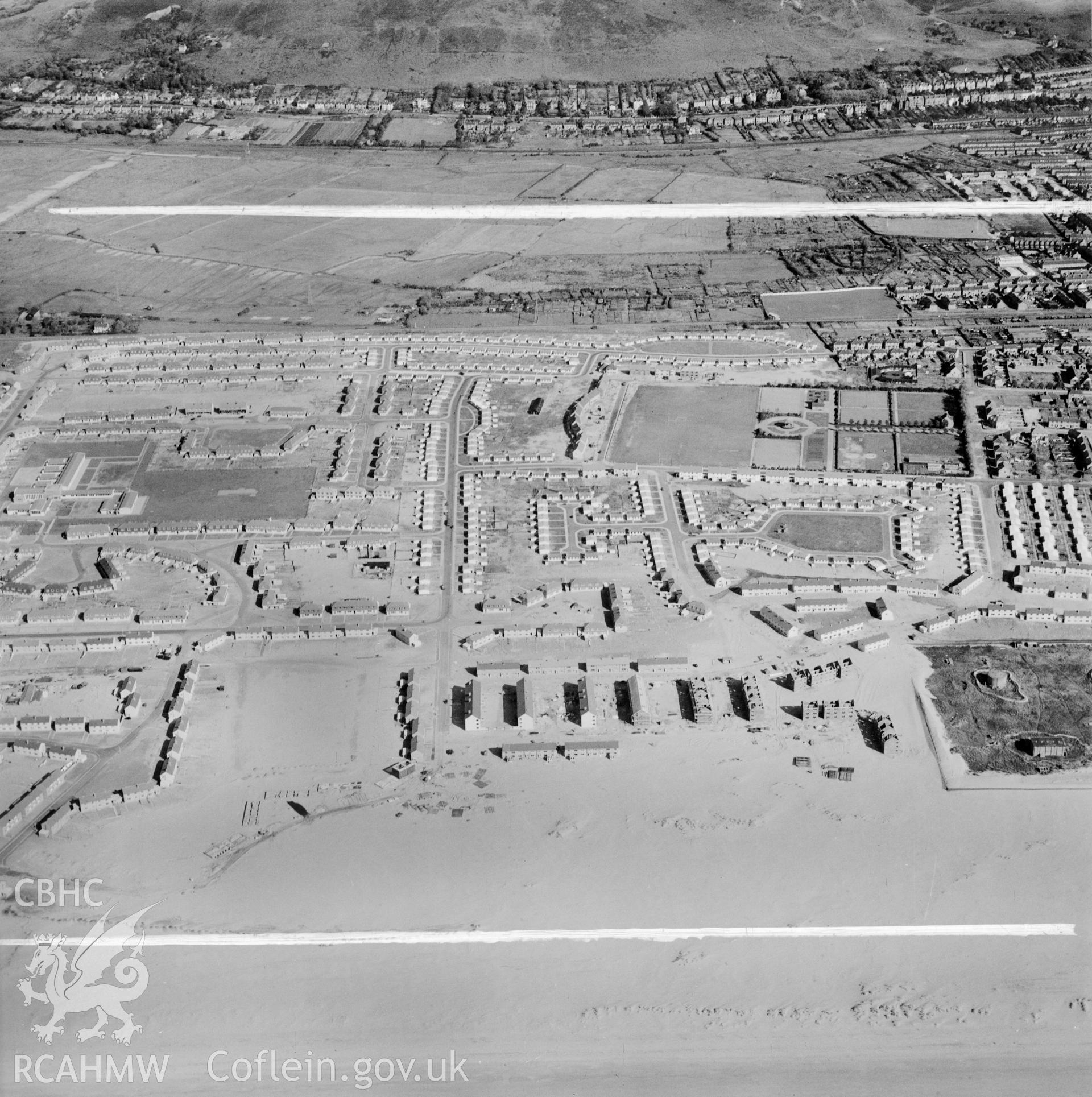 View of newly-built housing at the Sandsfield Estate, Aberavon