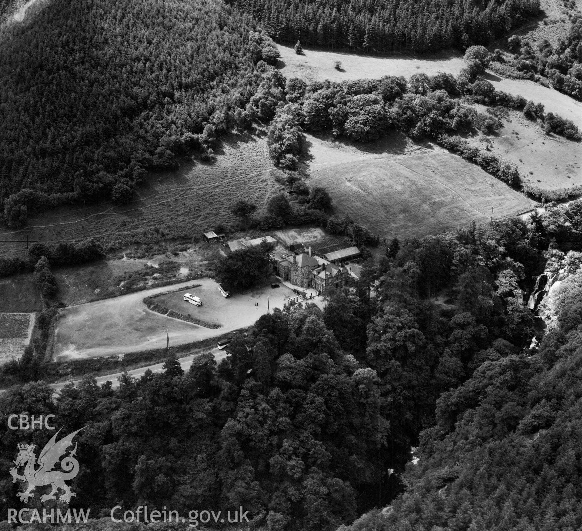 View of Swallow Falls Hotel, Betws-y-Coed