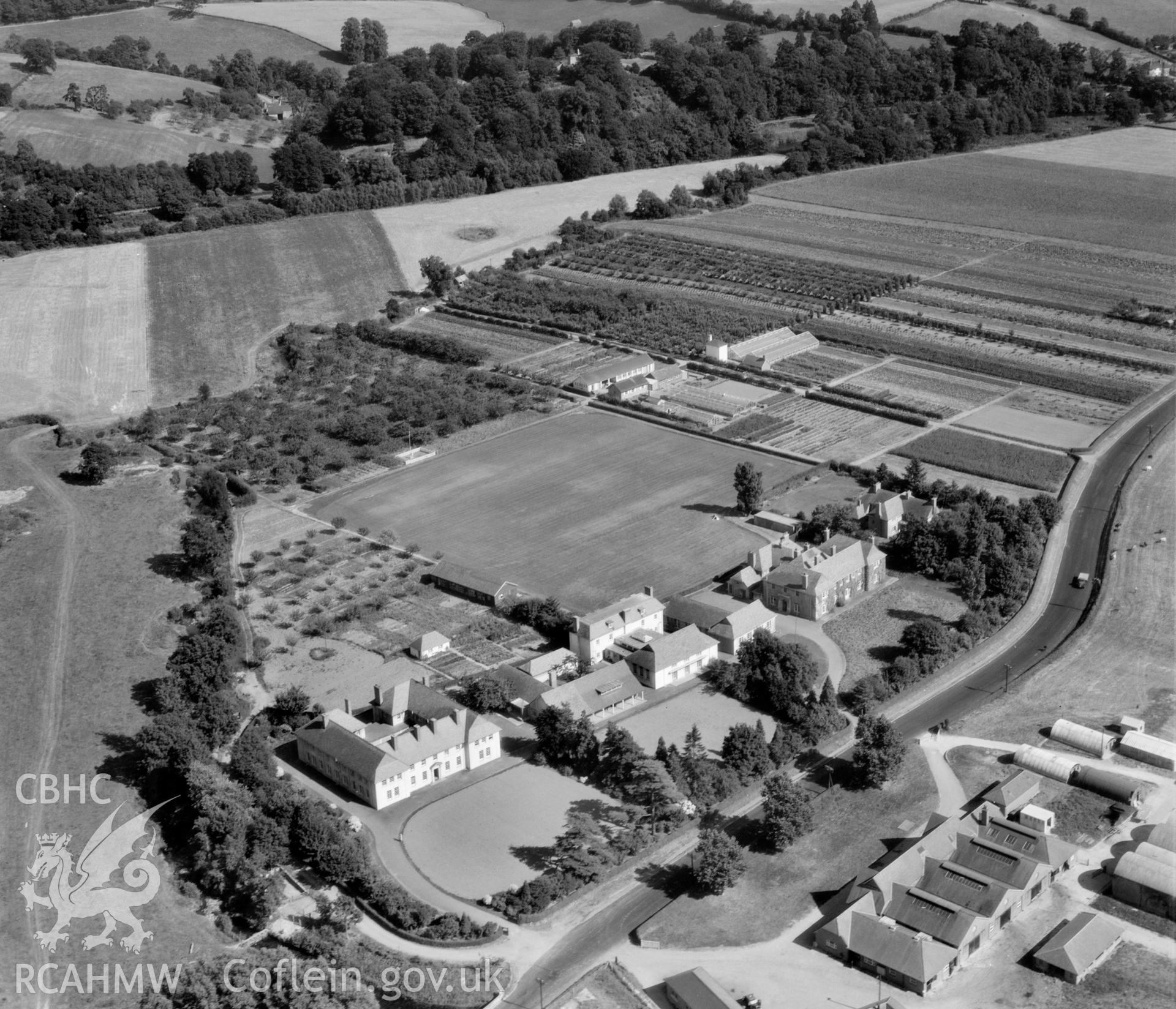 View of Monmouthshire Agricultural Institution, Rhadyr