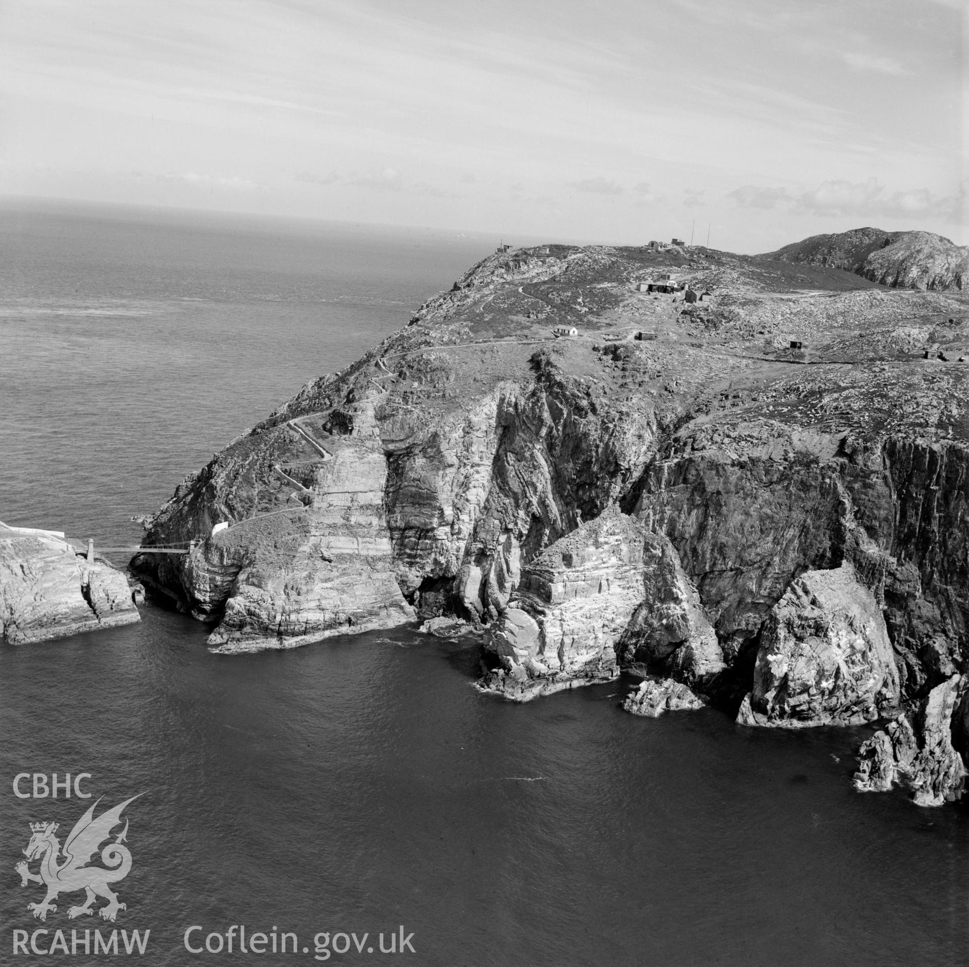 View of South Stack, Holyhead Island, Anglesey