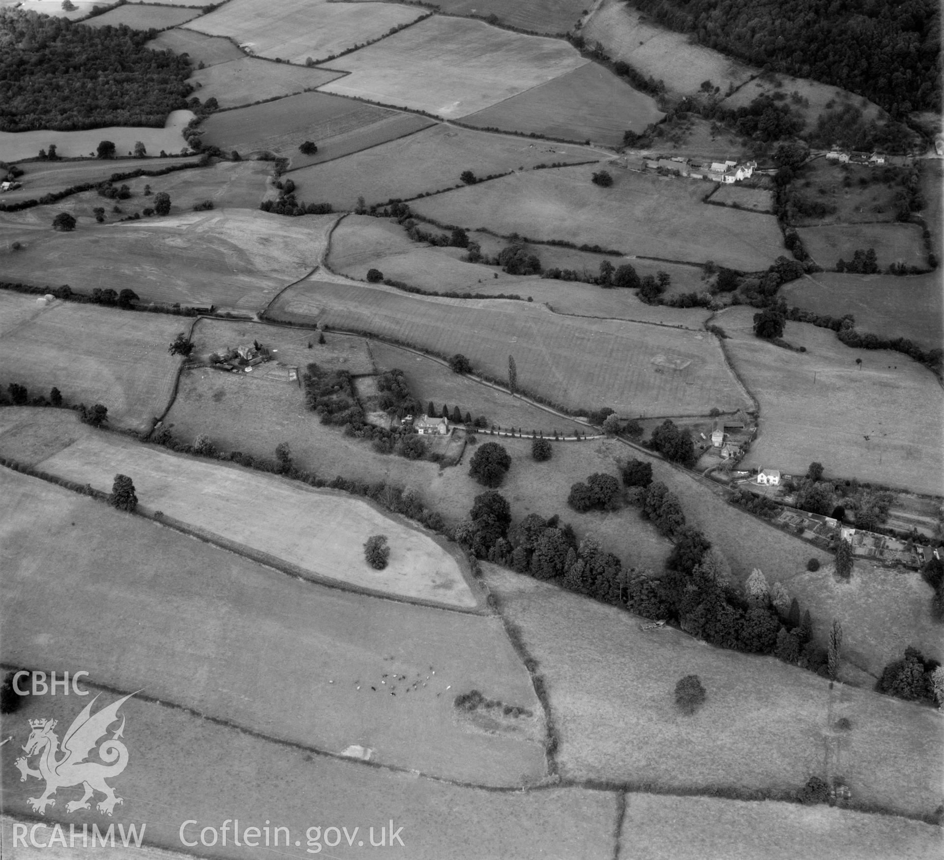 View showing Summerleas, Dixton, labelled "S.W.B. Summers, Monmouth".