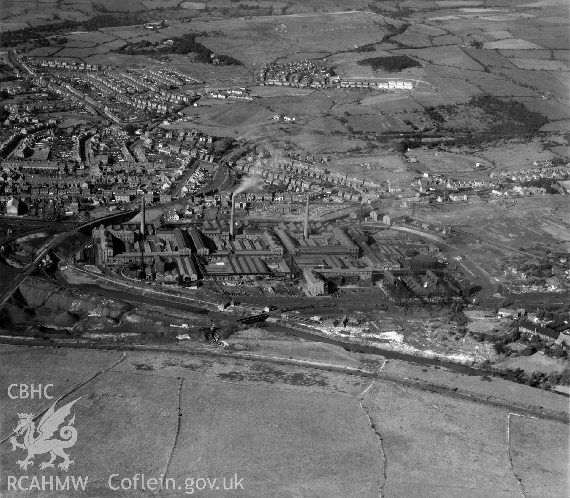 View of the Mond Nickel works showing Clydach