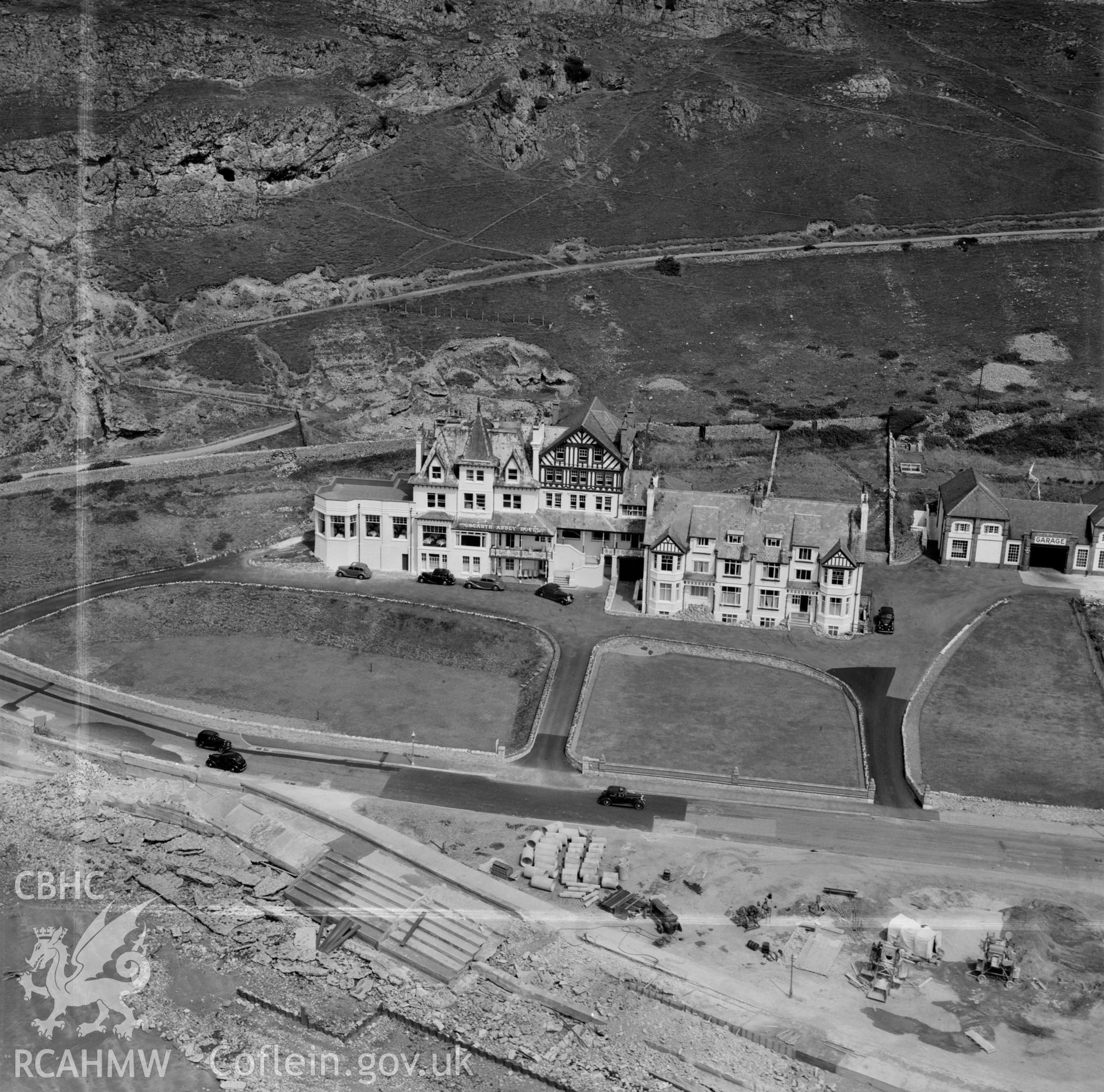 View of Gogarth Abbey Hotel, West Shore, Llandudno