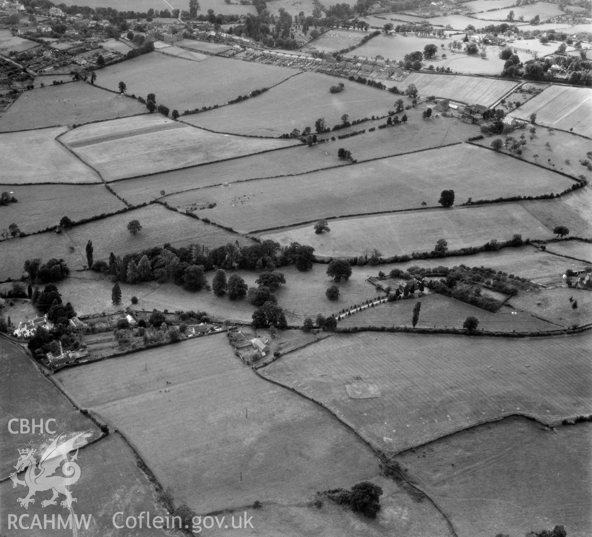 View showing Summerleas, Dixton, labelled "S.W.B. Summers, Monmouth".