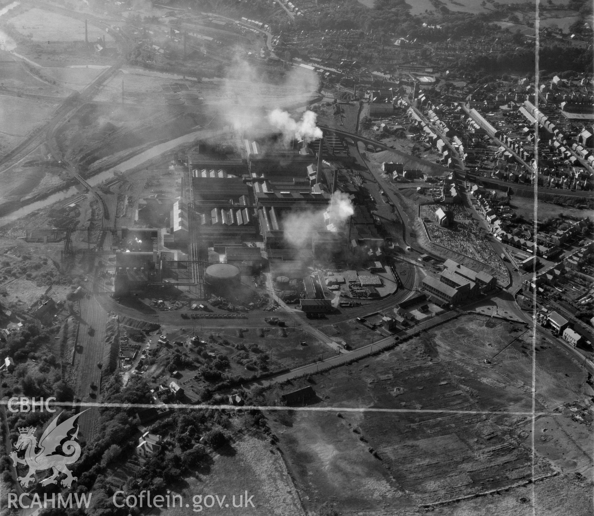 View of the Mond Nickel works showing Clydach