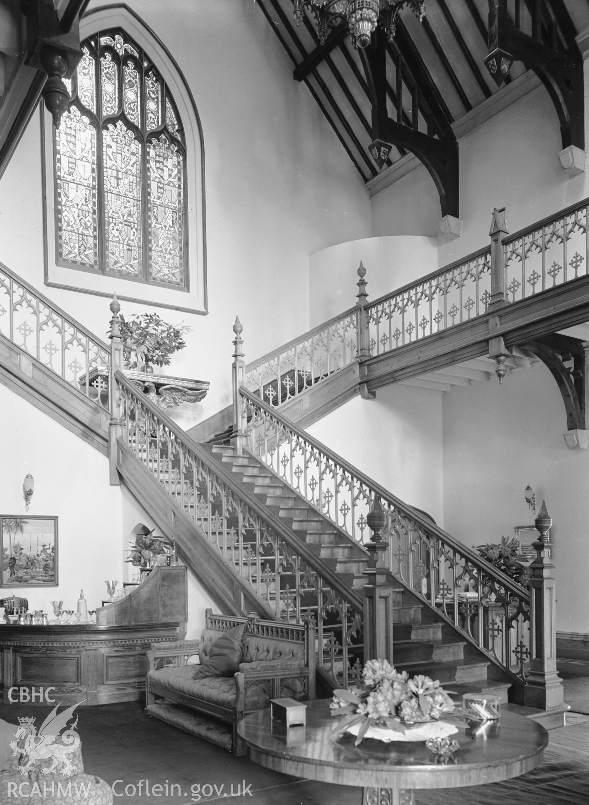 Interior view showing the entrance hall.