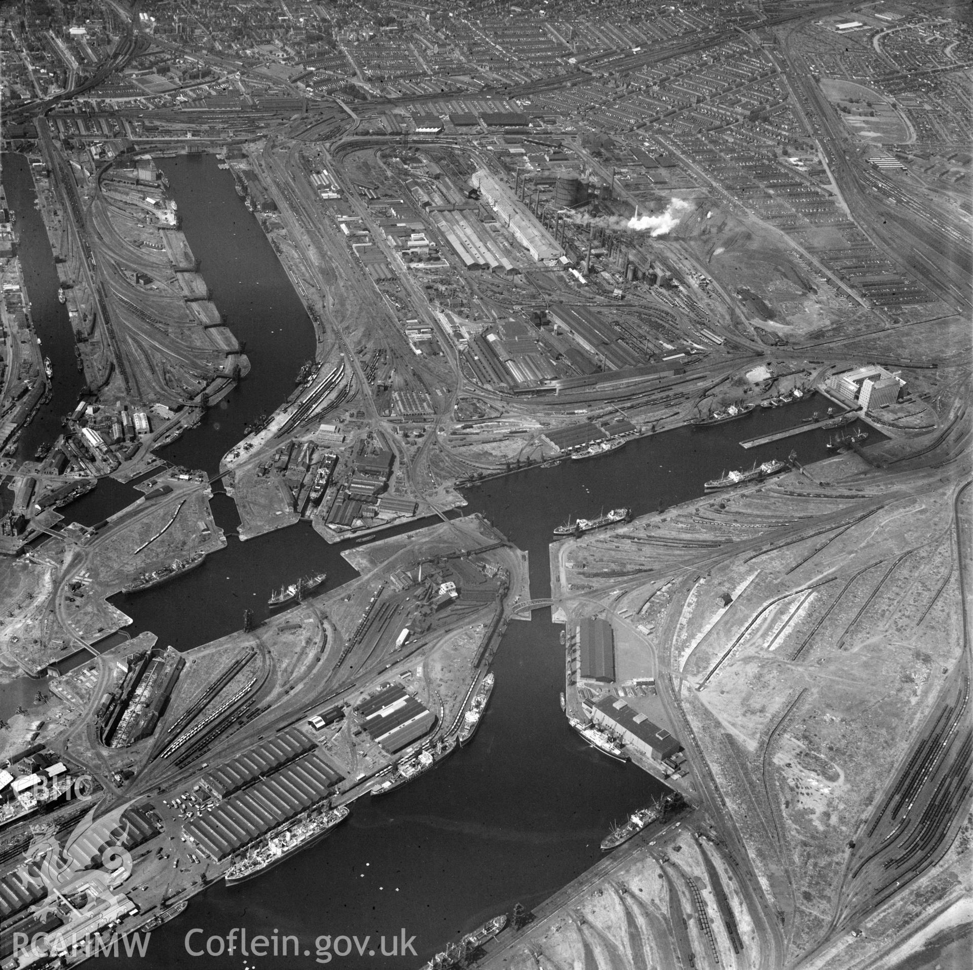 View of Guest, Keen & Baldwins Iron & Steel Ltd., East Moors, Cardiff