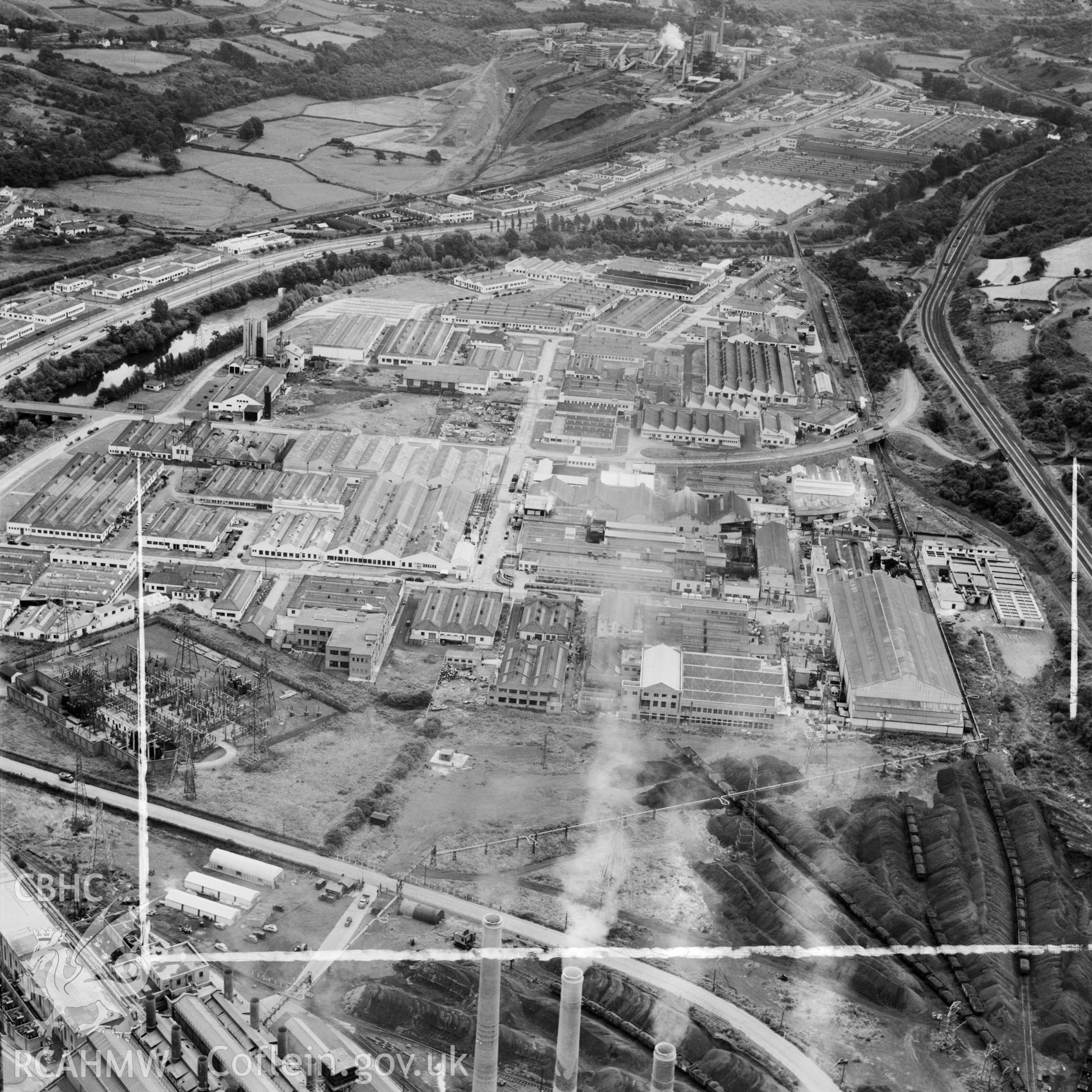 View of Treforest Chemical Co. Ltd, Treforest Trading estate