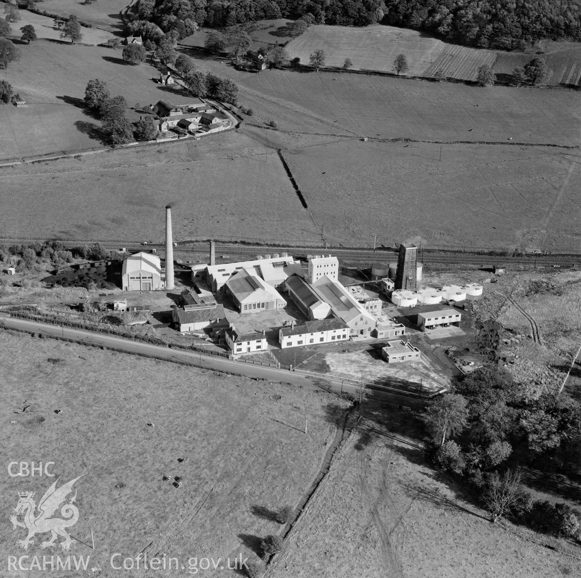View of Synthite Ltd, Works near Mold