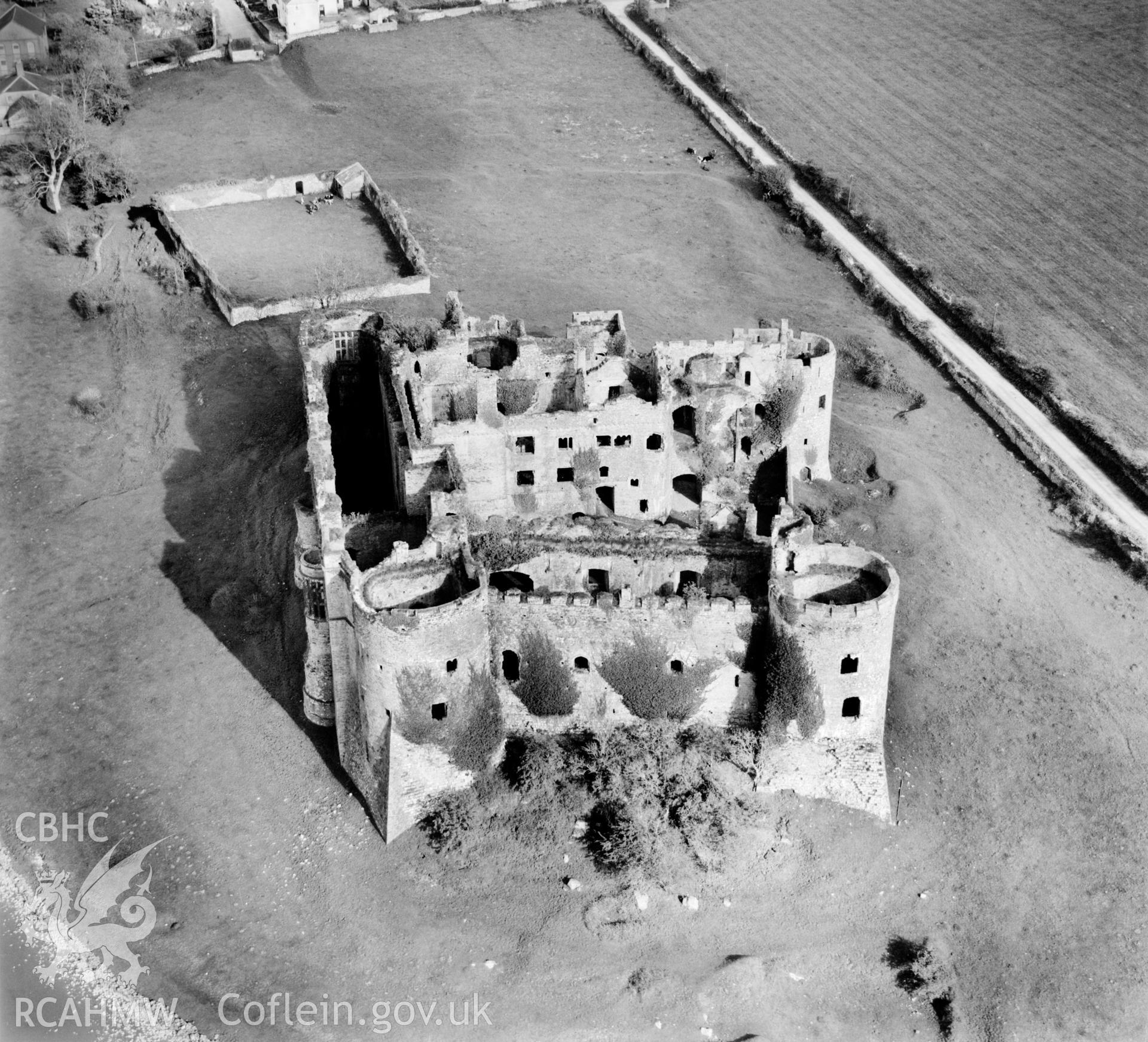 View of Carew castle