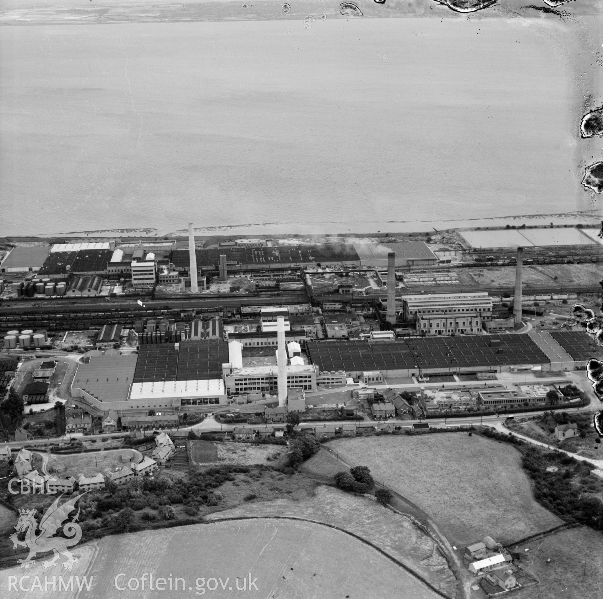 View of Courtaulds Ltd., Greenfields Works, Holywell