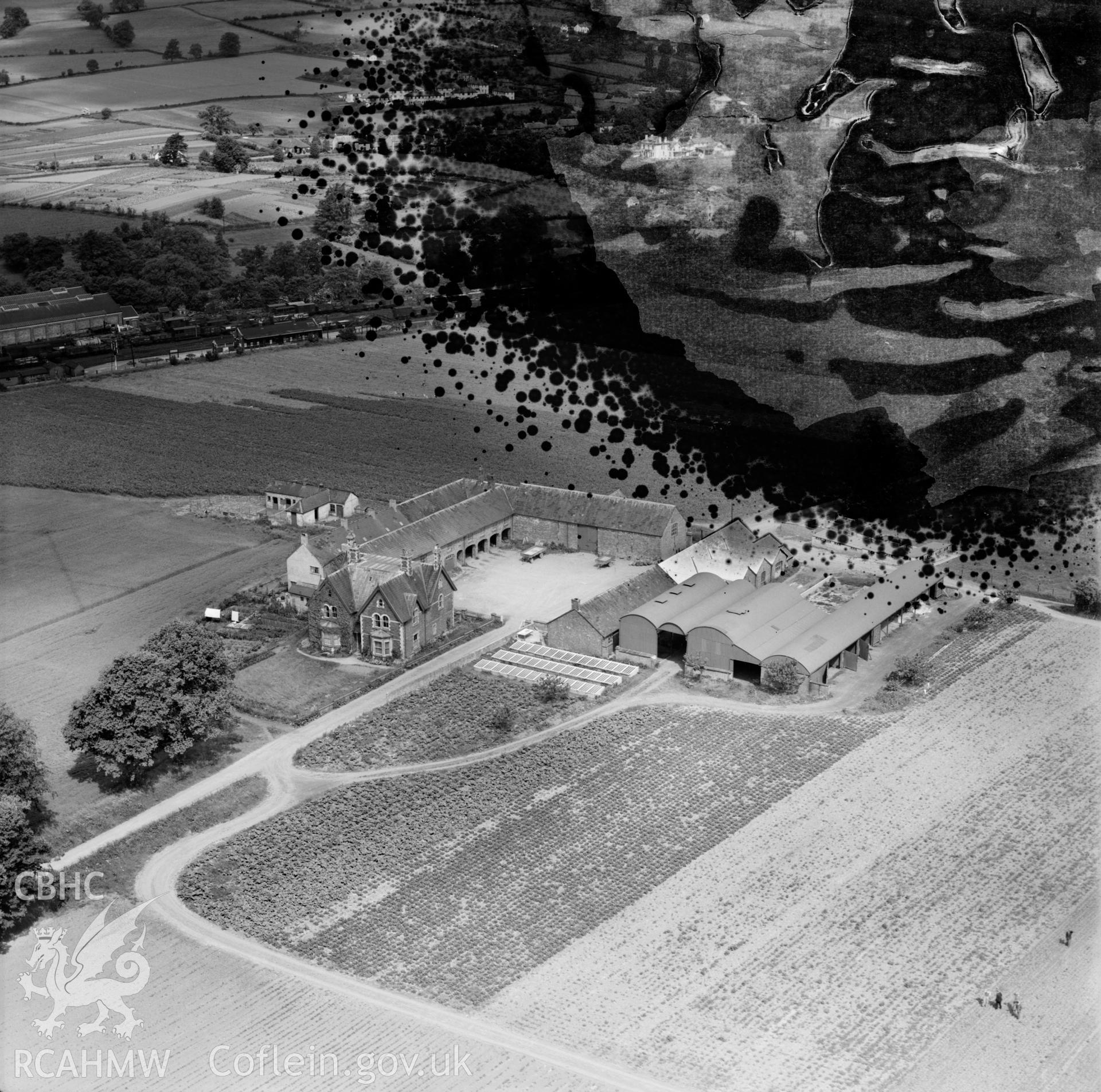 View of Maindiff farm and nursery
