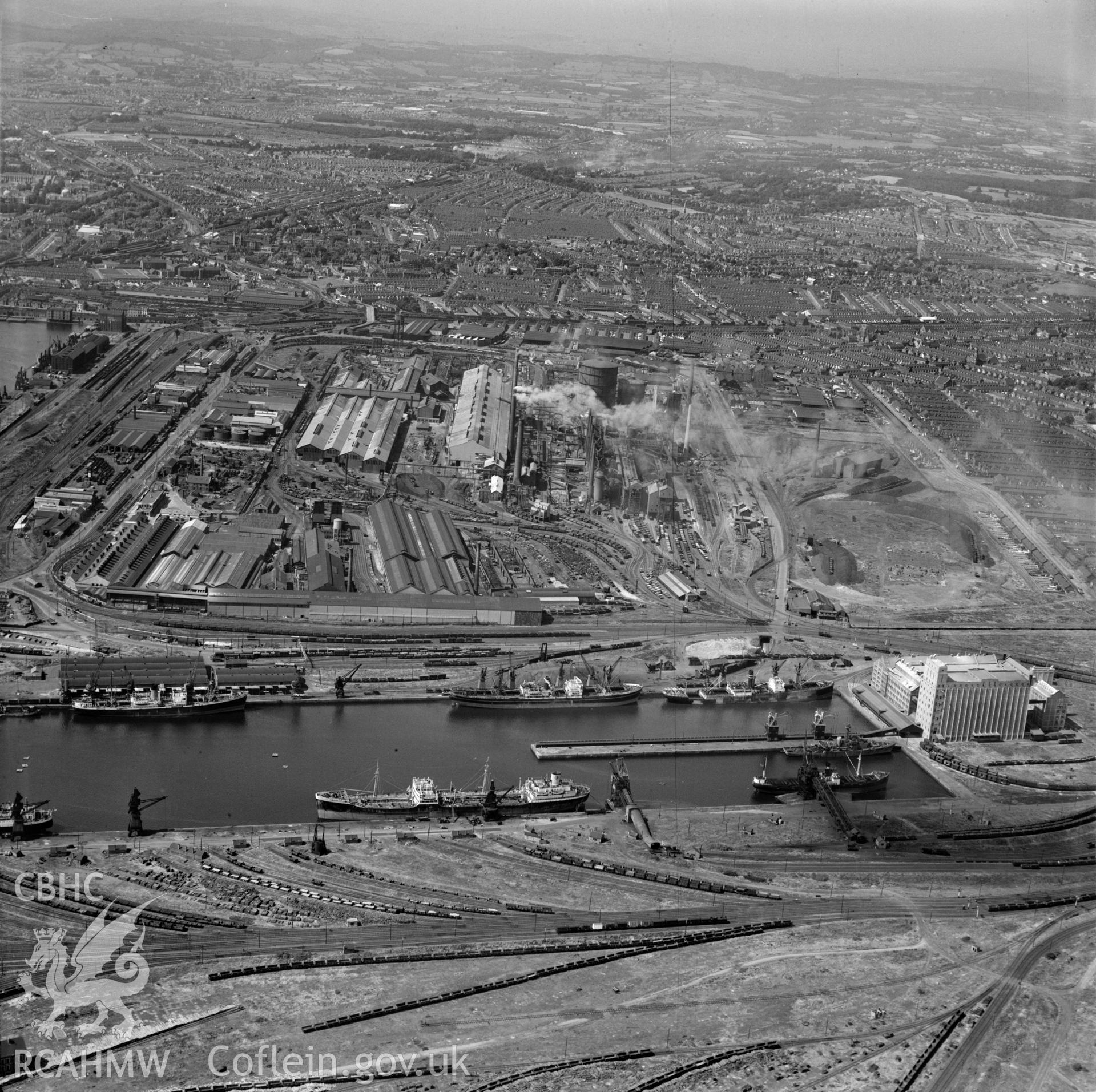 View of Guest, Keen & Baldwins Iron & Steel Ltd., East Moors, Cardiff